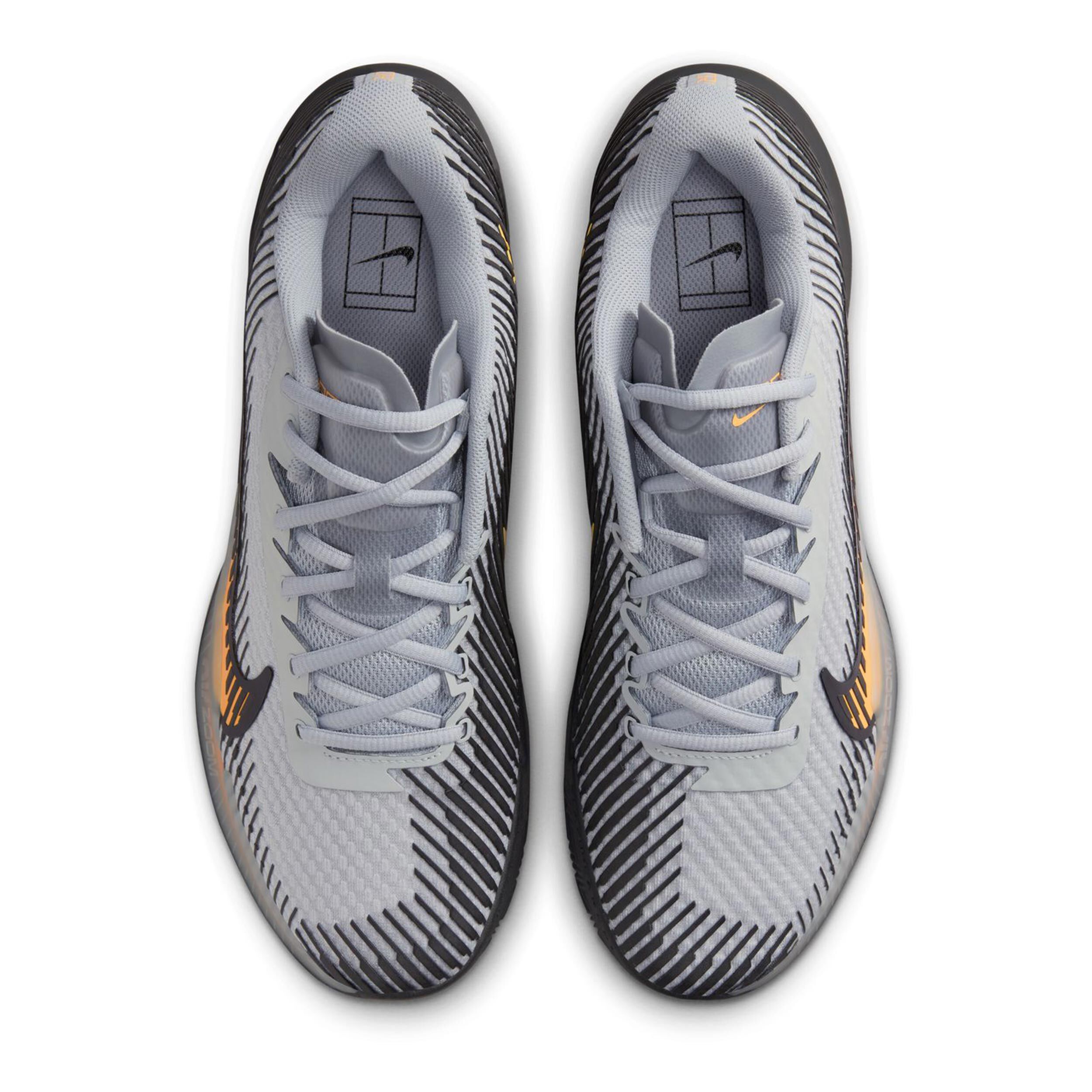 Nike zoom vapor 9.5 tour navy/silver men's shoe online