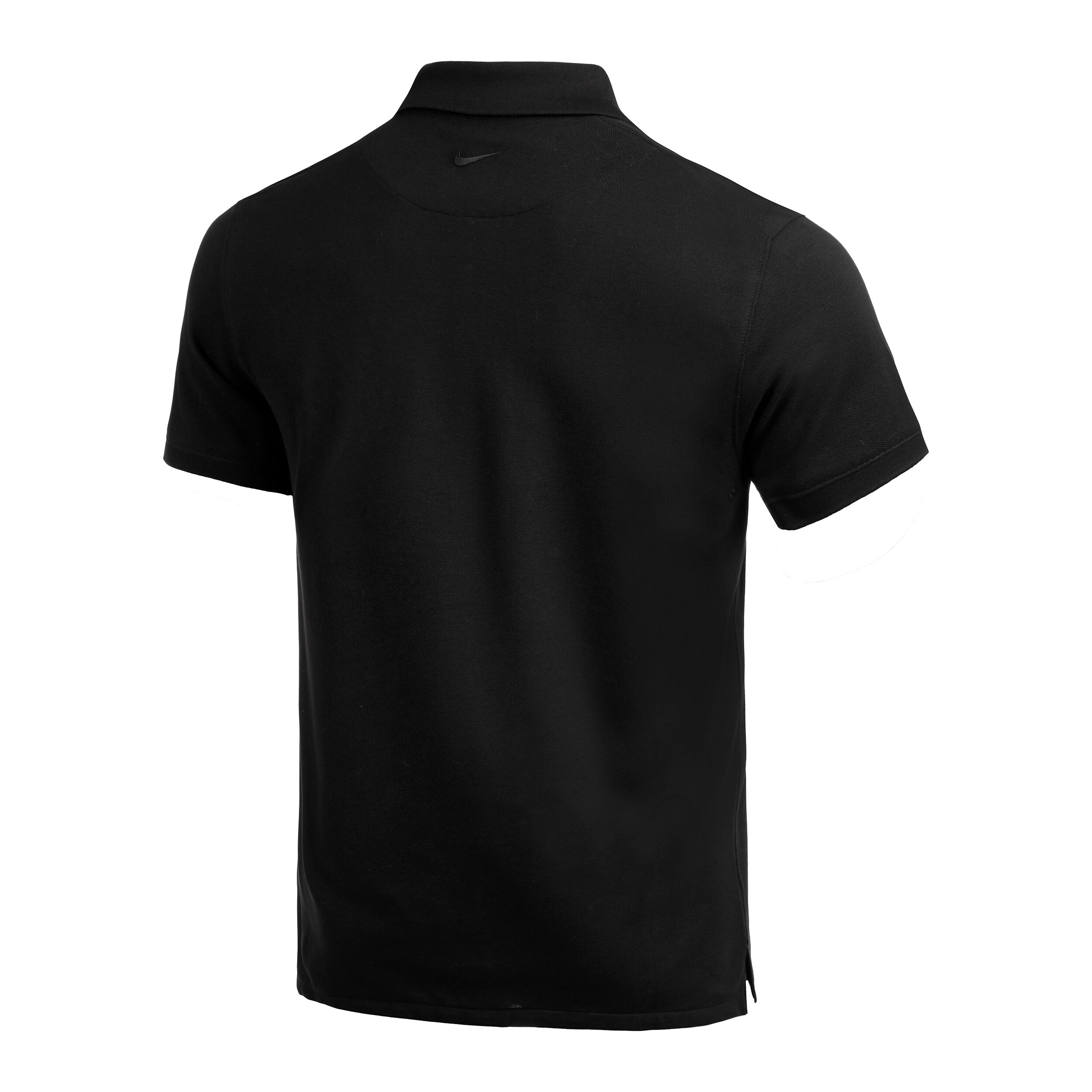 Black dri fit polo shirt online