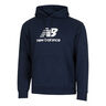 New Balance Stacked Logo French Terry Hoodie