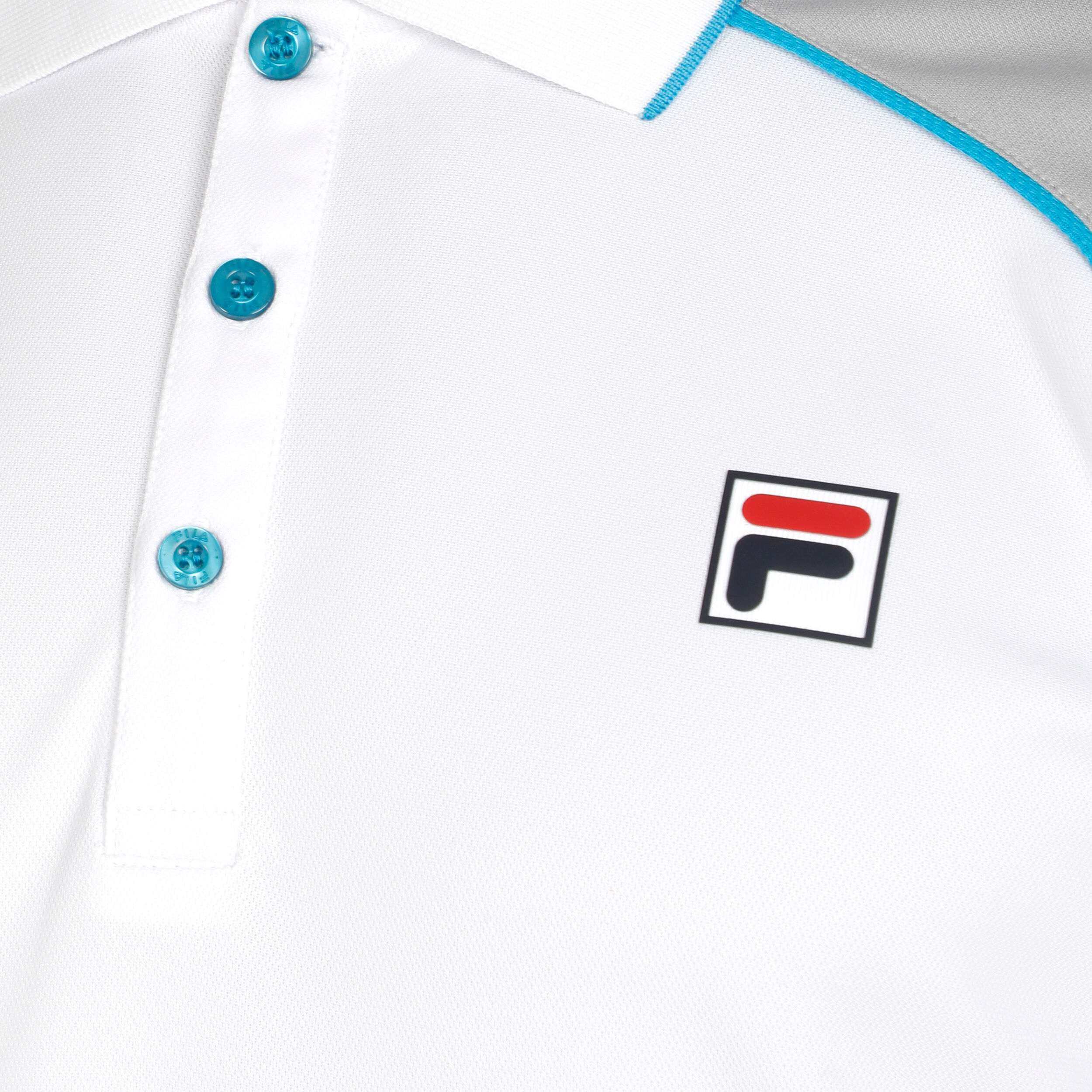 Fila polo mens silver best sale