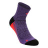 Performance Run Quarter Running Socks Unisex - violet