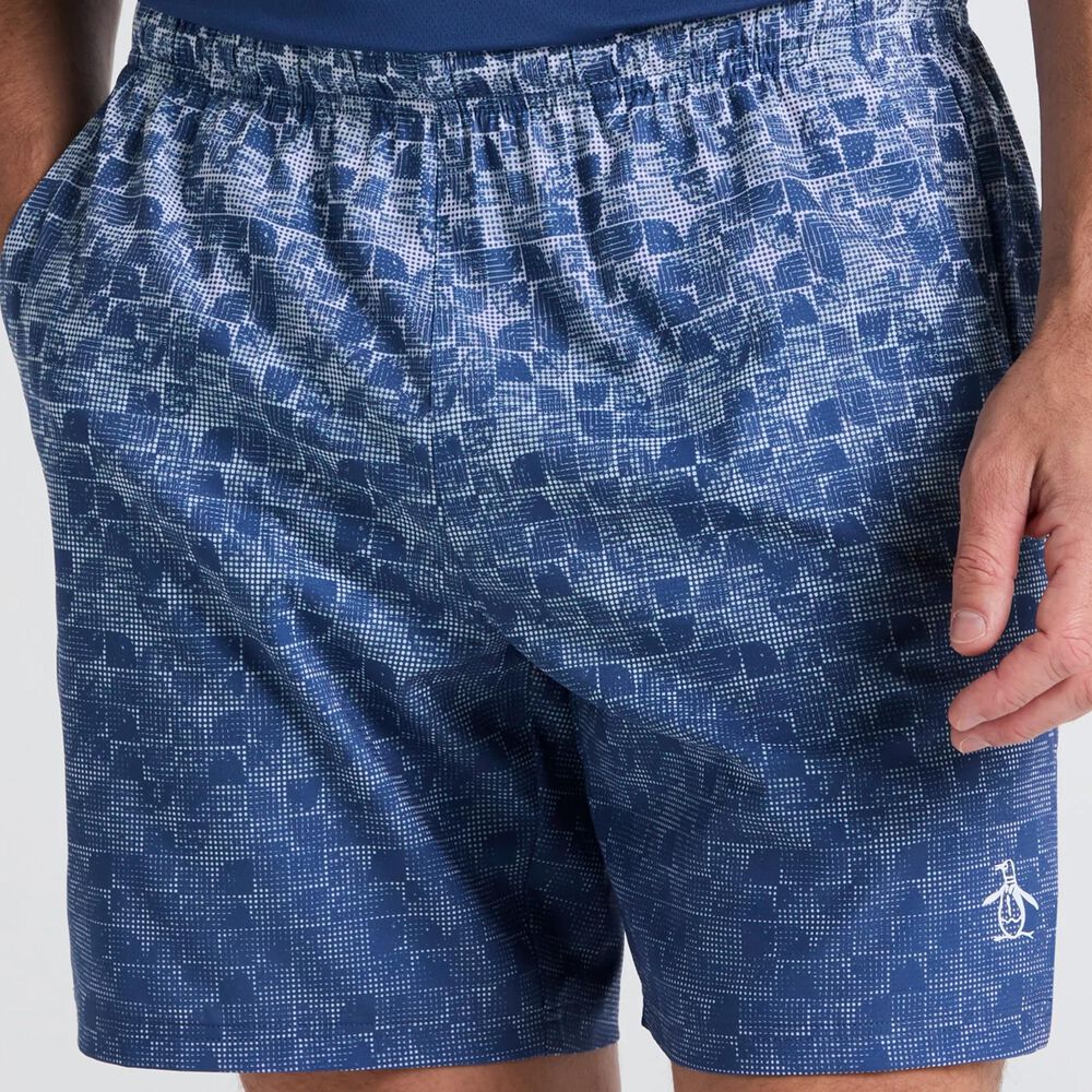 Original Penguin Performance Printed Shorts Men dark_blue