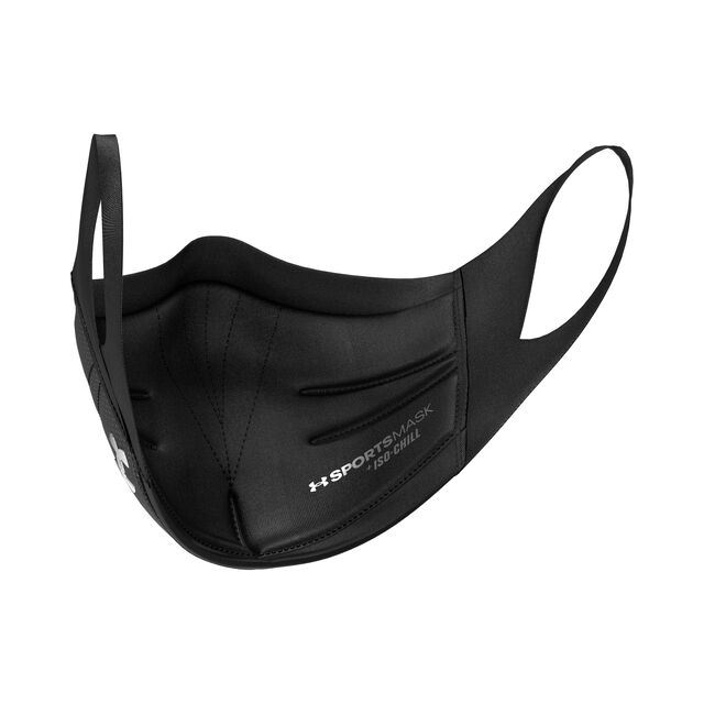buy Under Armour Sports Face Mask Black, Silver online TennisPoint