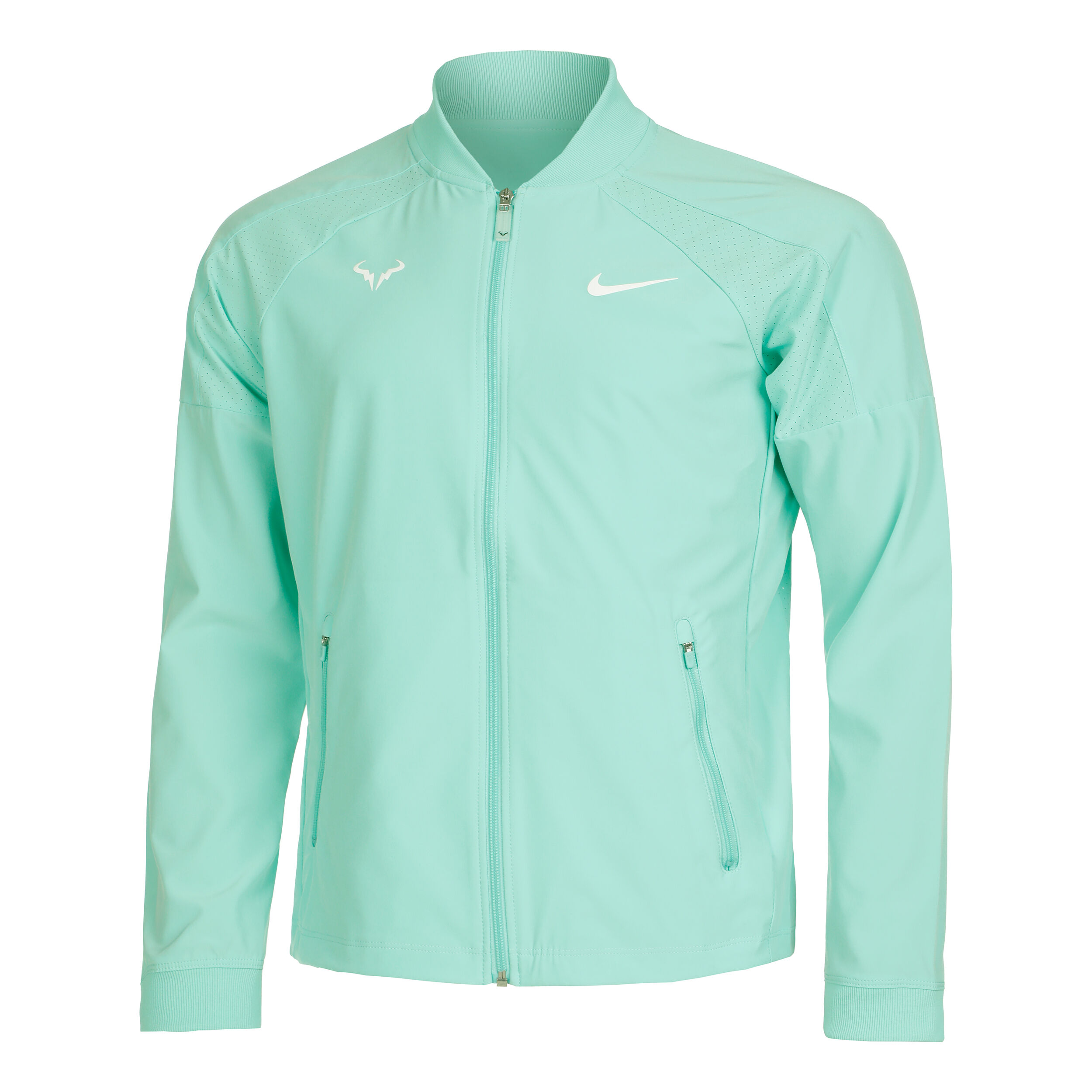 Mens green nike jacket top