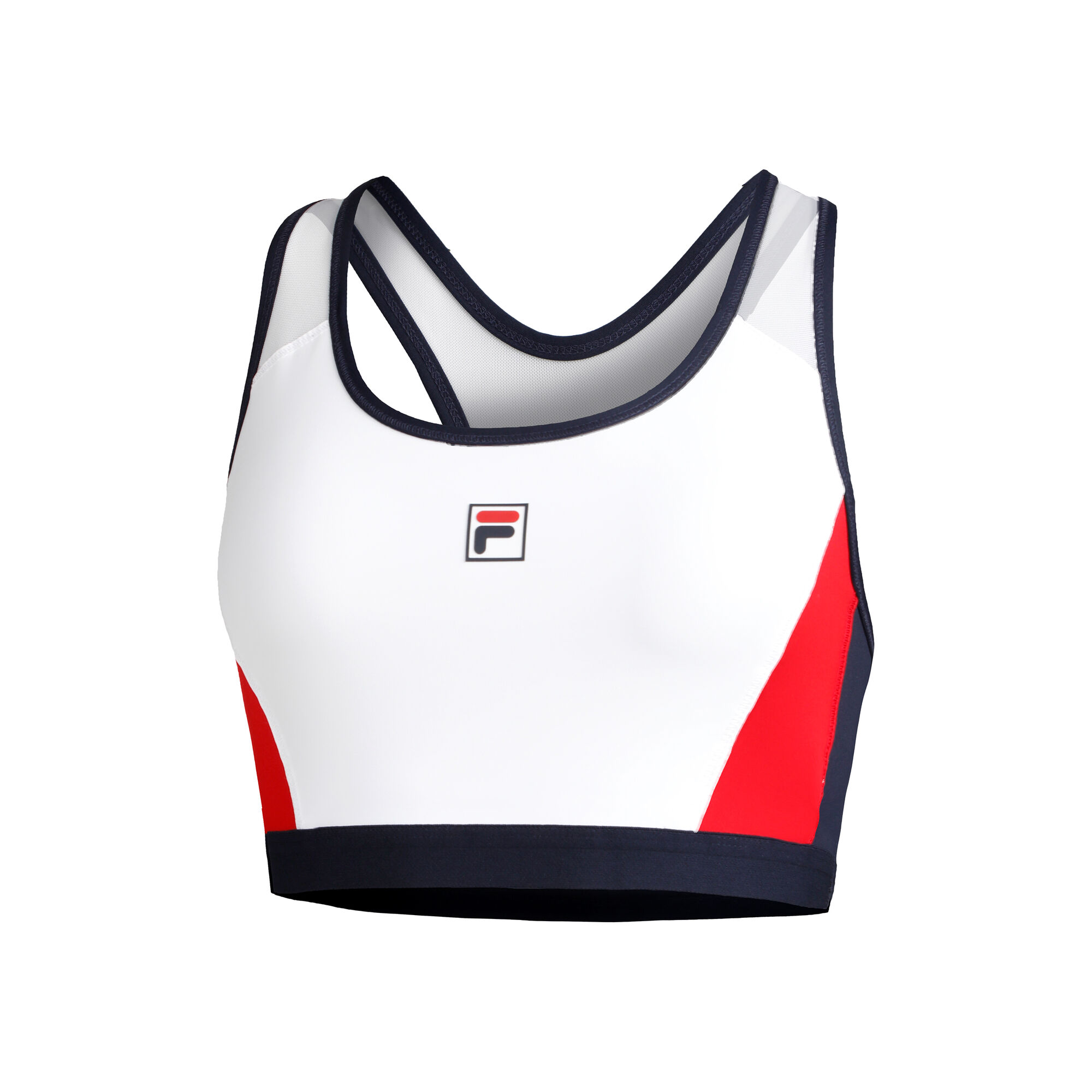 Buy Fila Yuna Sports Bras Women White, Multicoloured online