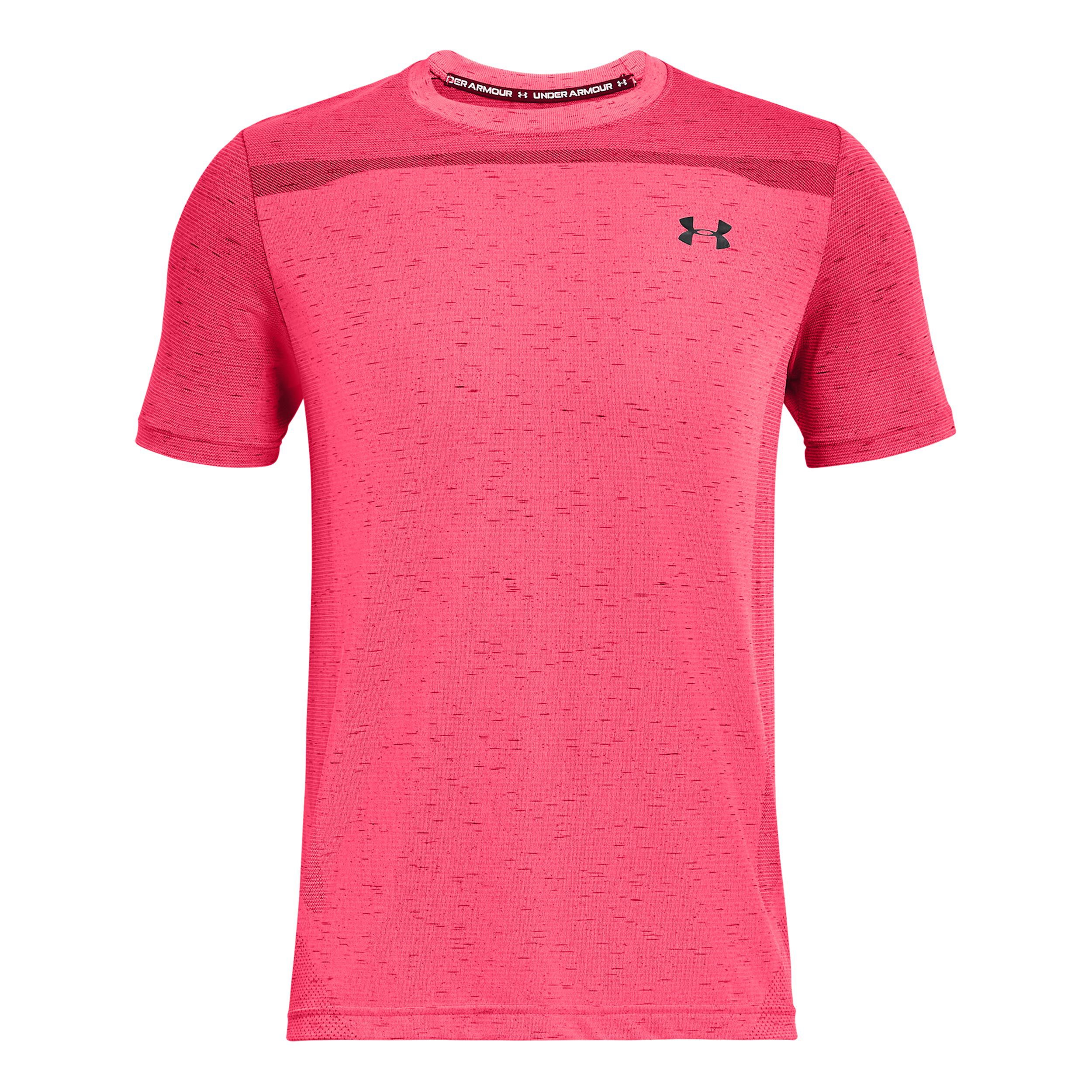 Under armour shop pink t shirt