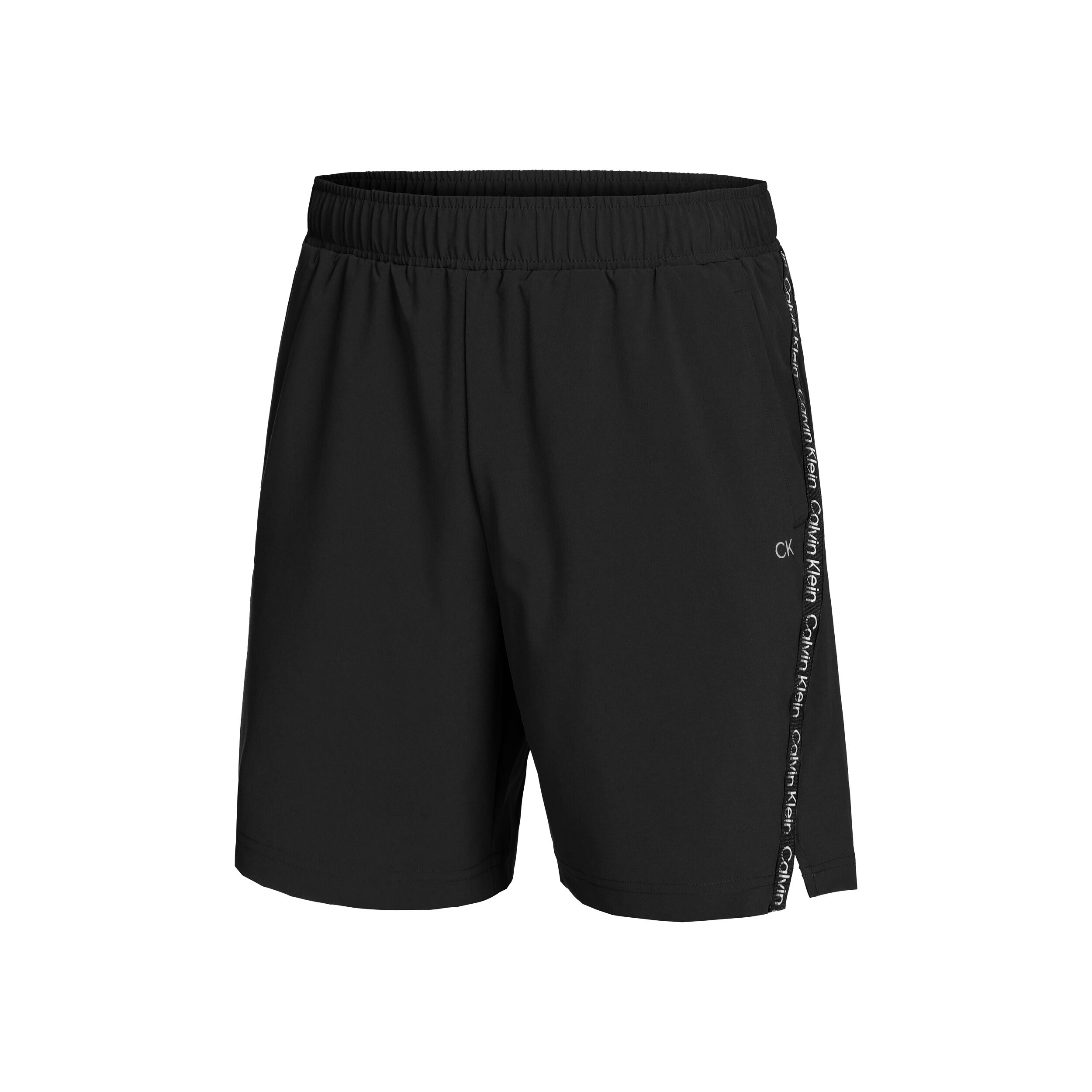 Black calvin klein shorts deals