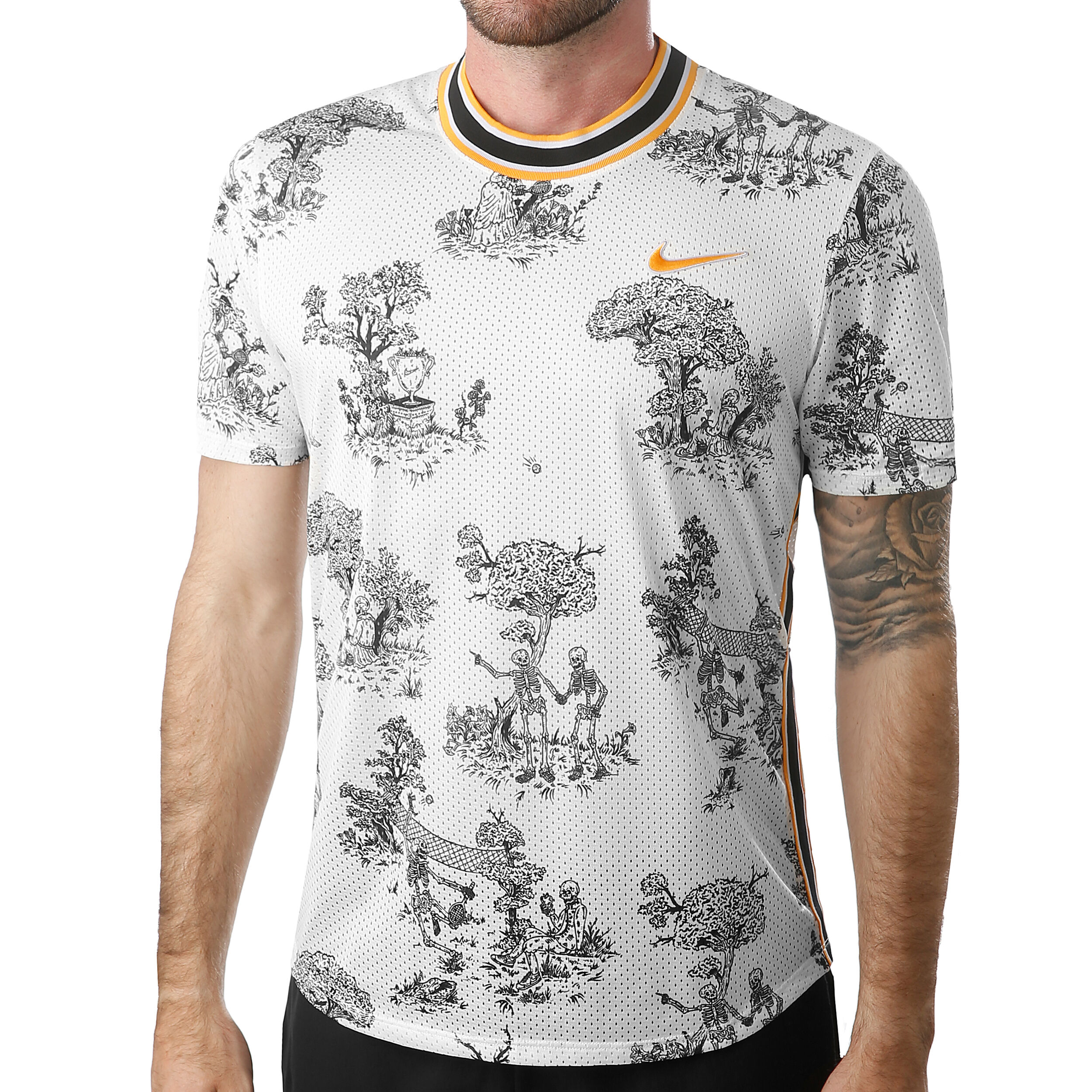 Buy Nike Court Challenger Dri Fit T Shirt Men Cream Black online Tennis Point UK