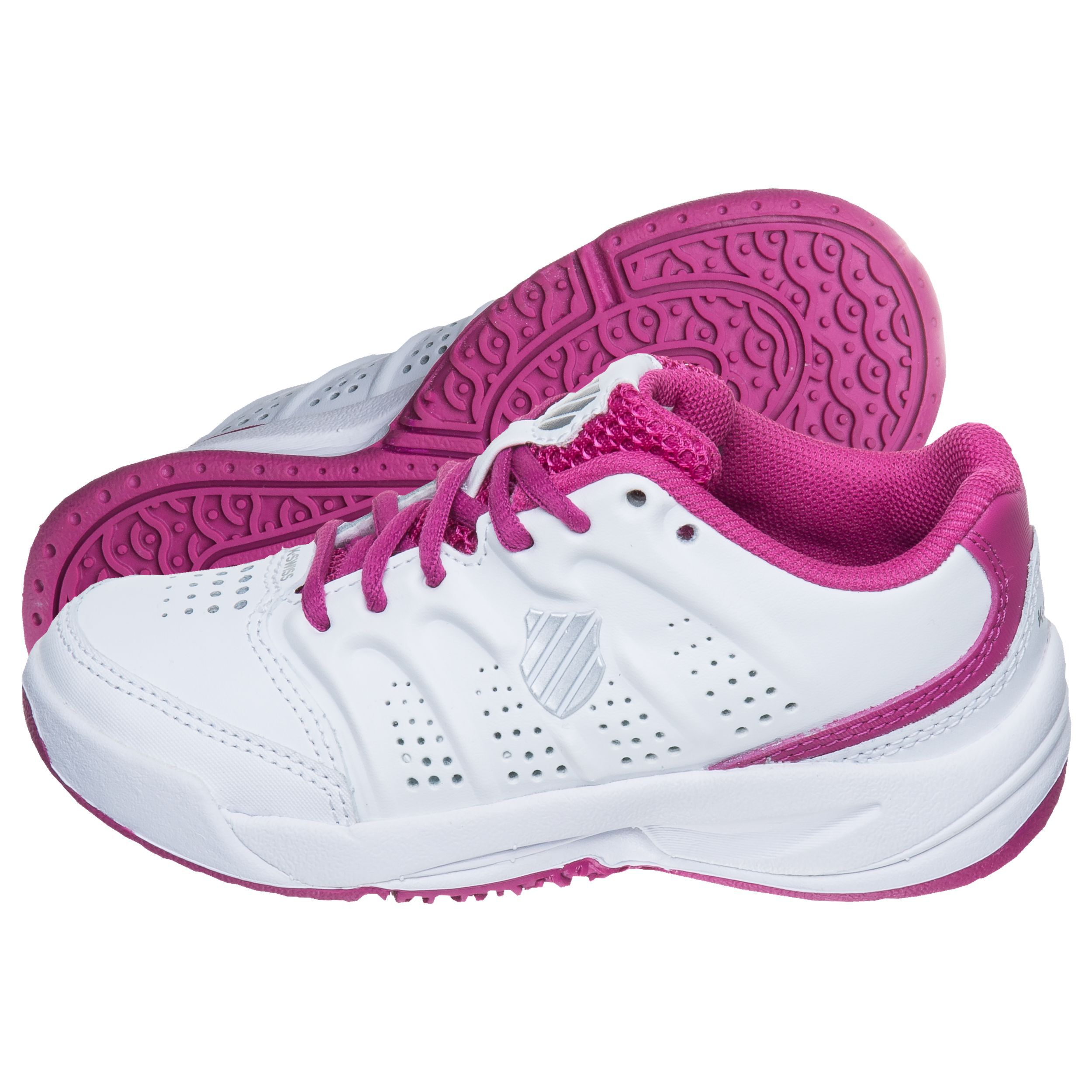 Ultrascendor Omni All Court Shoe Kids White Pink
