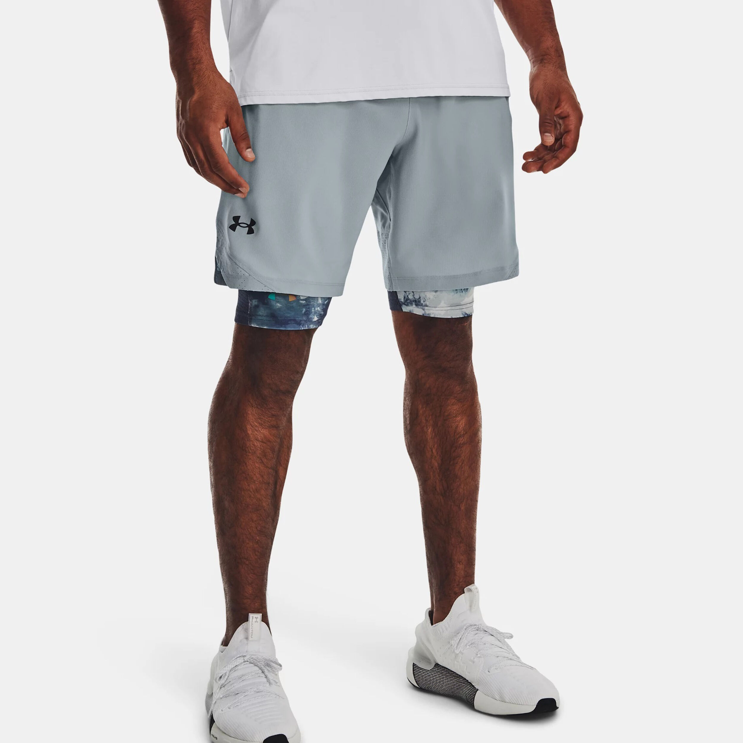 Under armour shop knee length shorts
