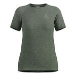 Odlo Clothing Odlo Essential Seamless Running shirt Women-olive
