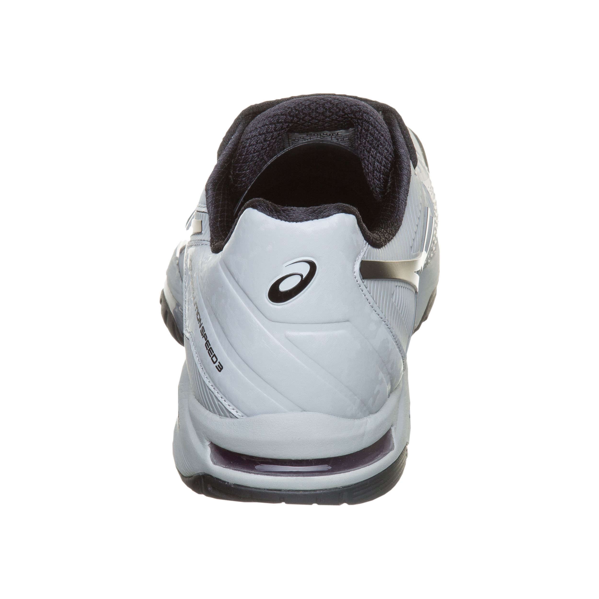 Gel Solution Speed 3 All Court Shoe Men Lightgrey Black