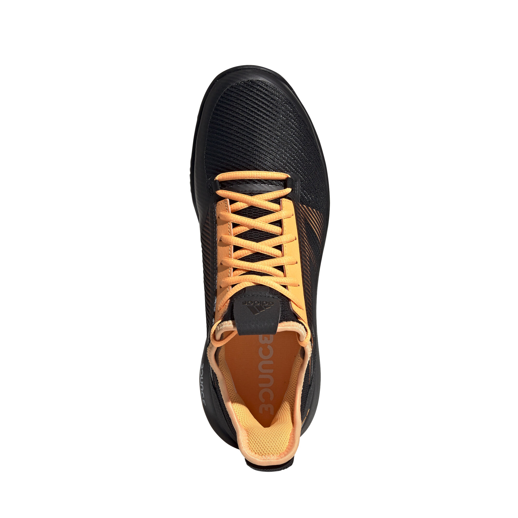 Defiant Bounce 2 Clay Court Shoe Men Black Orange