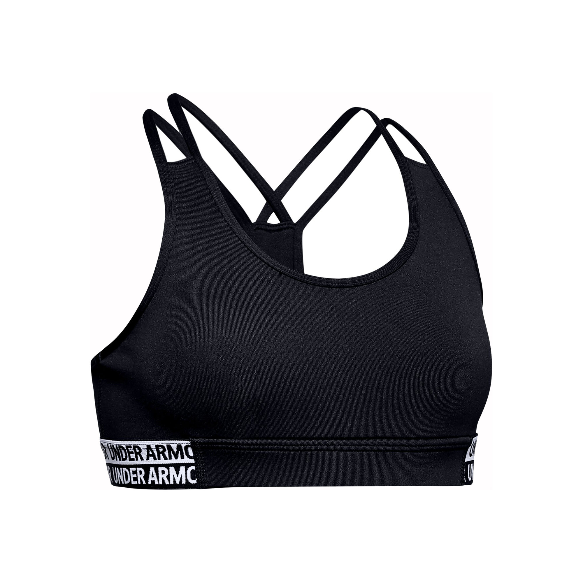 Buy Under Armour Heatgear Sports Bras Girls Black, White online