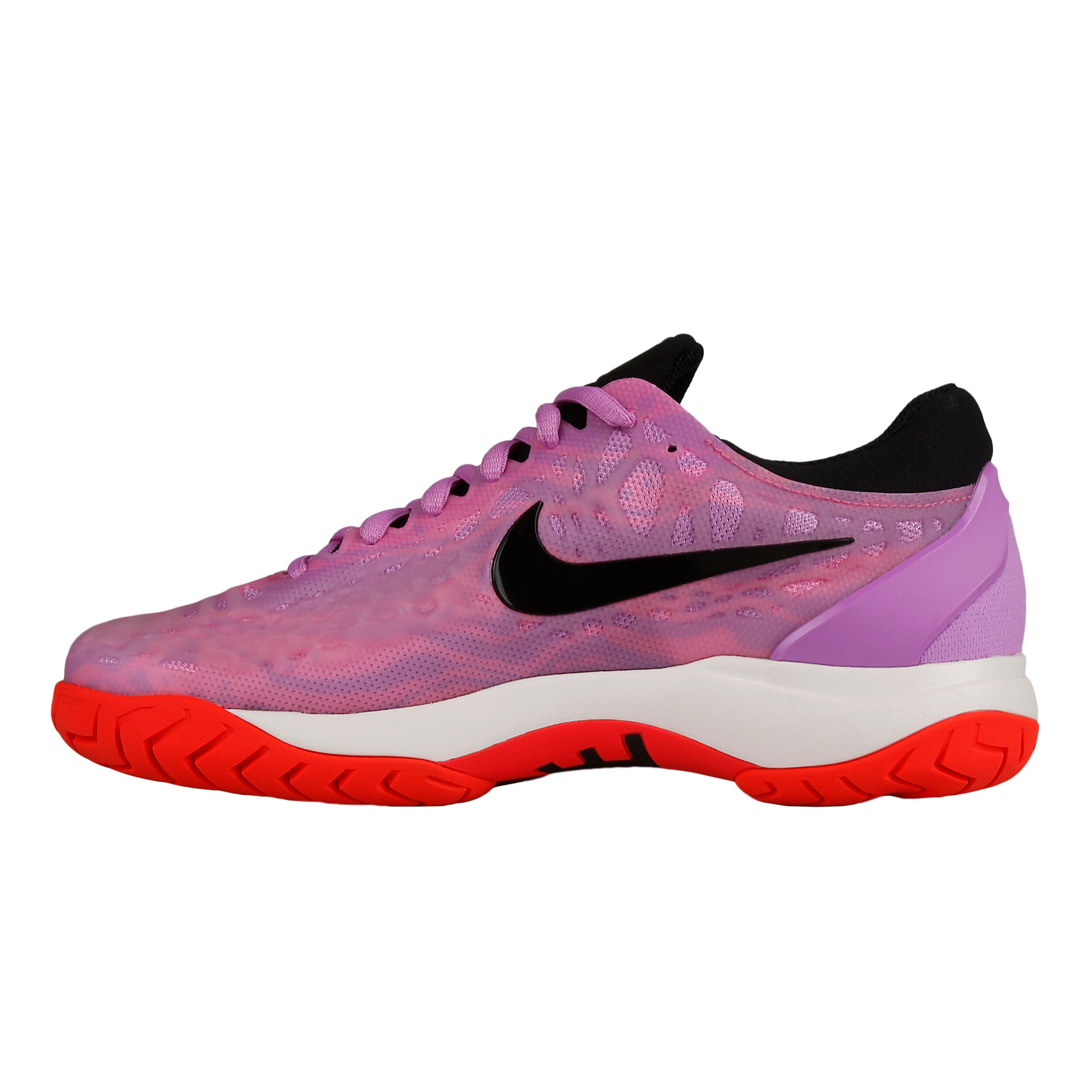 Zoom Cage 3 All Court Shoe Women Lilac Orange