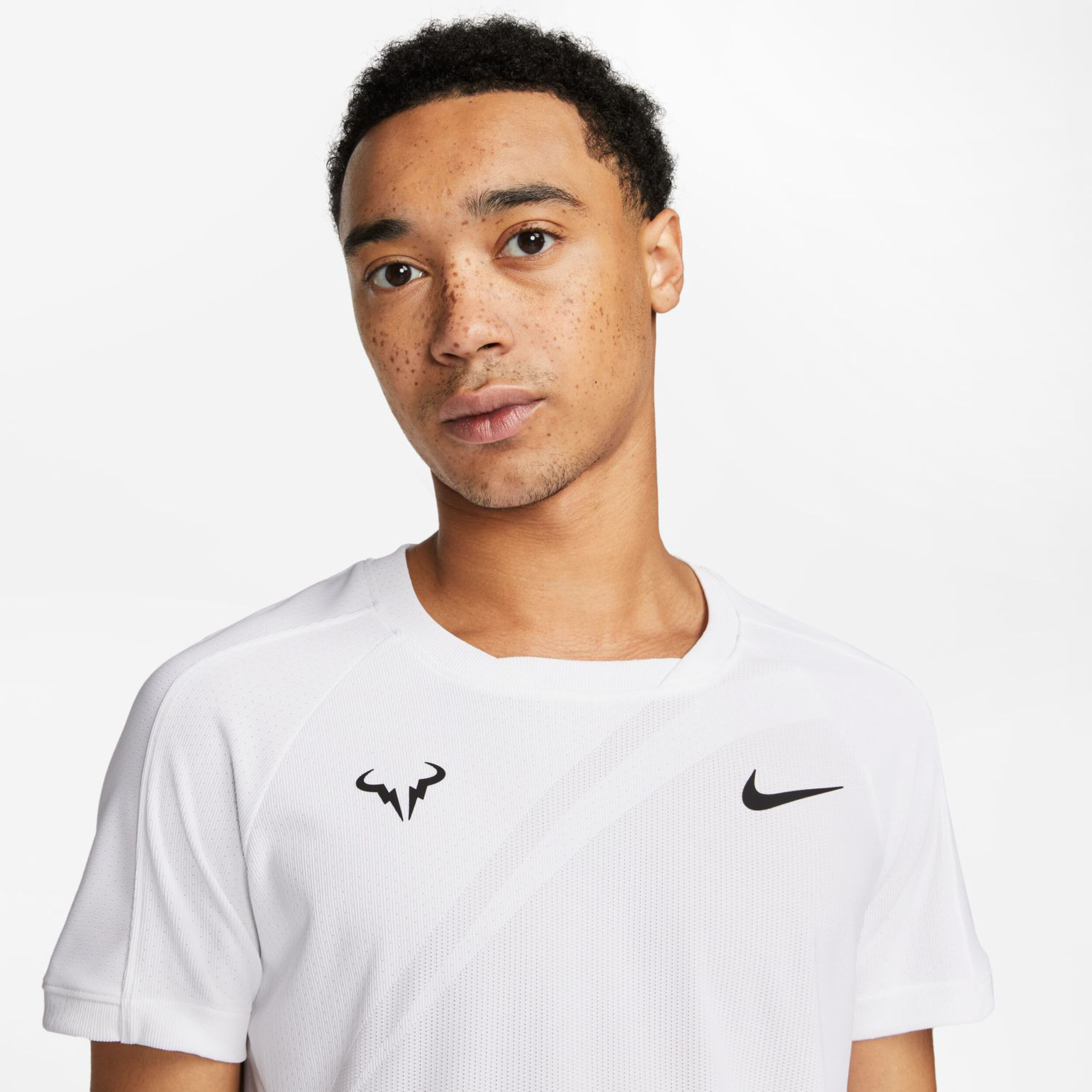 T shirt nike col blanc store