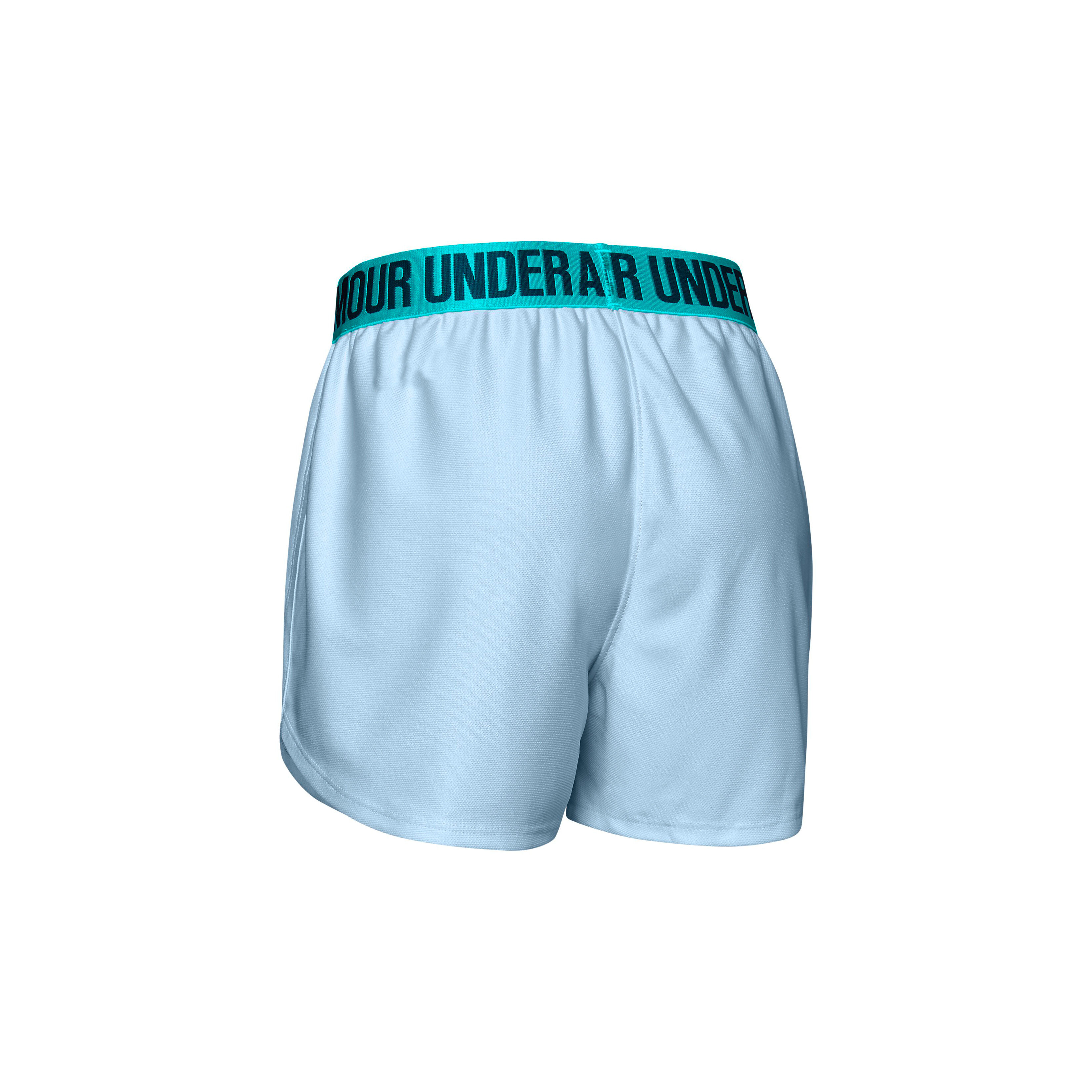 Play Up Shorts Girls Light Blue Turquoise