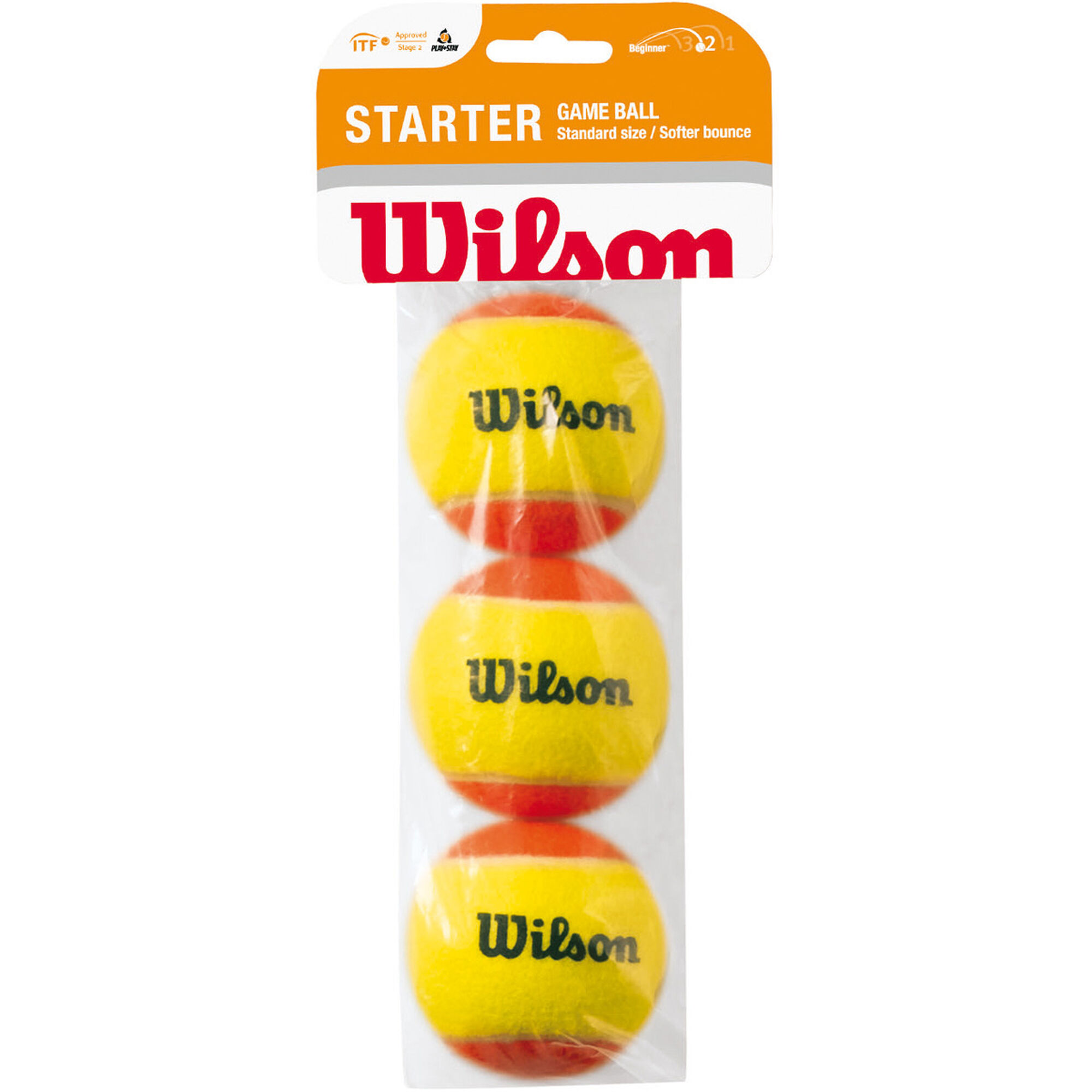 buy Wilson Starter Balls (Stage 2) 3 Pack online TennisPoint