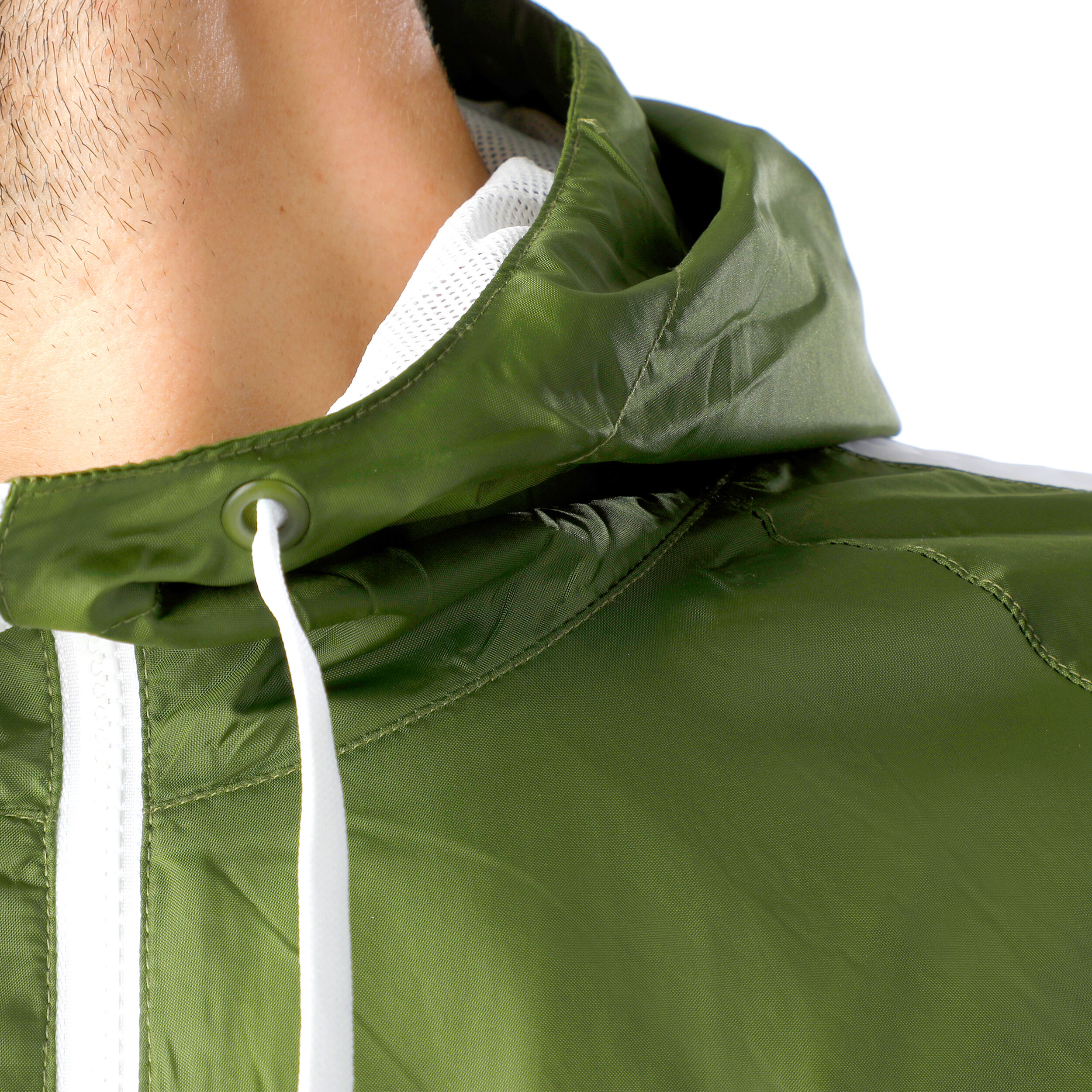 Nike woven tracksuit set in green cheap