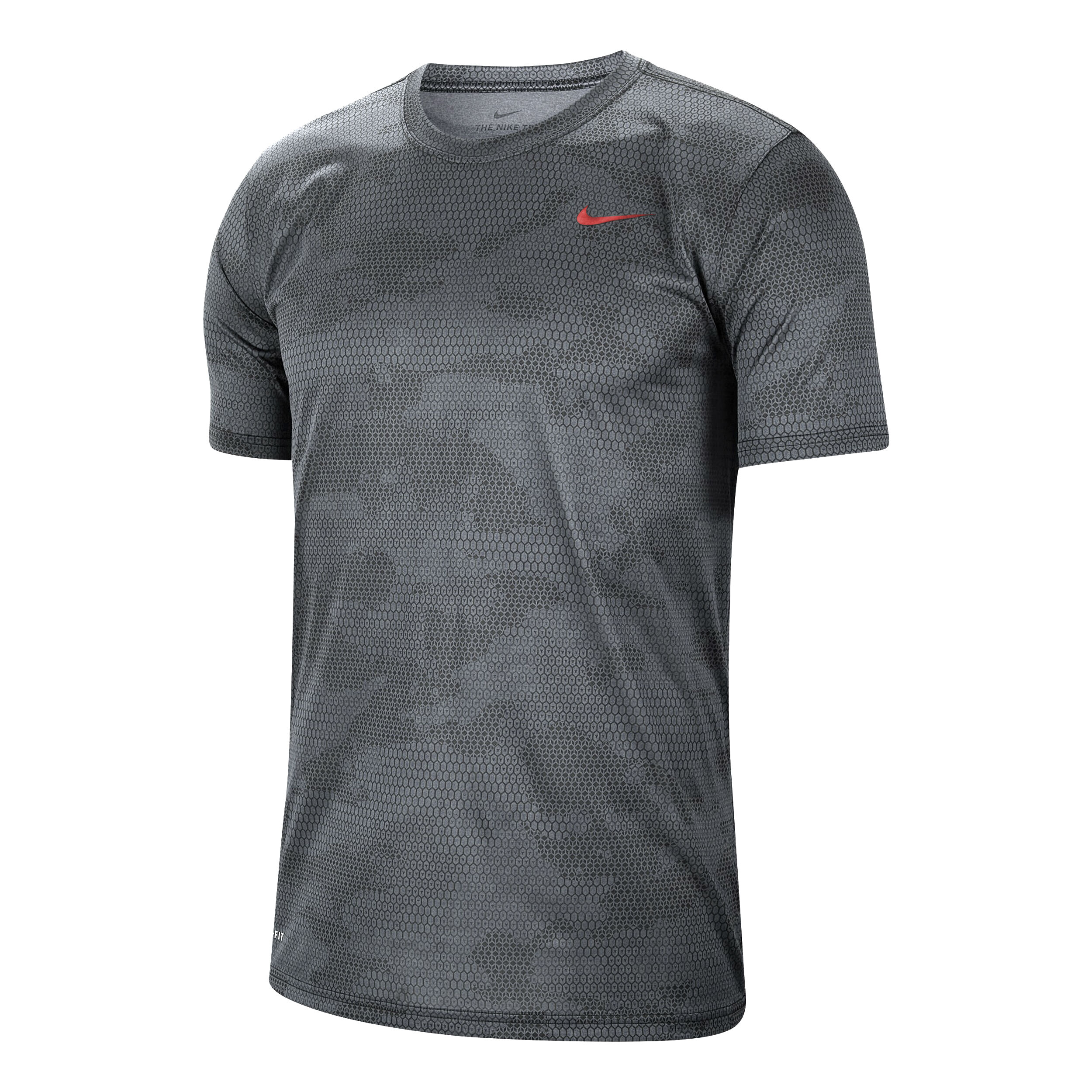 buy Nike Dri-Fit Legend Camo AOP T-Shirt Men - Grey, Red online |  Tennis-Point
