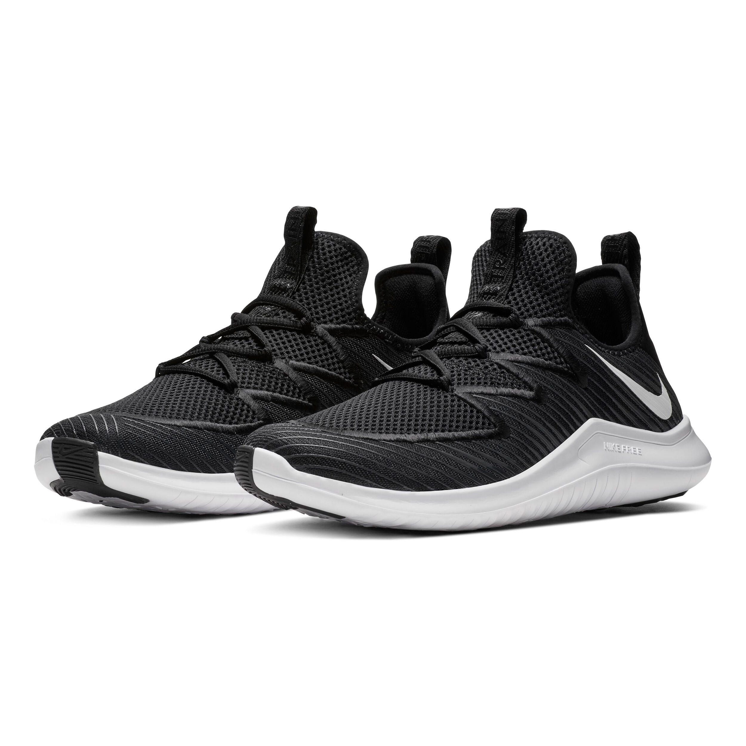 Buy Nike Free Ultra Fitness Shoe Men Black White online Tennis