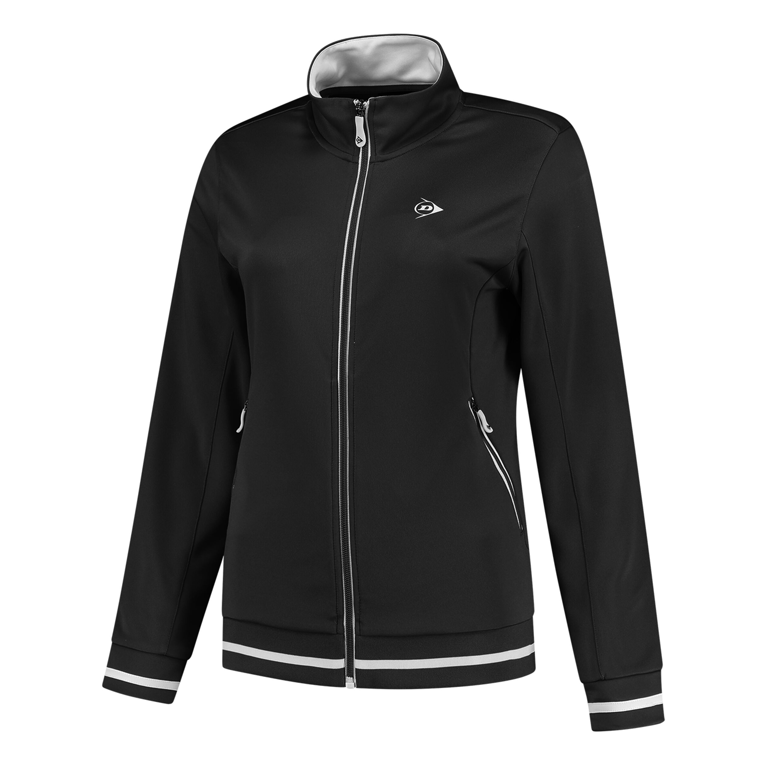 Buy Dunlop Knitted Jacket Training Jacket Girls Black online