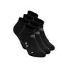 No Party XXL No Show Move Tennis Socks-Black