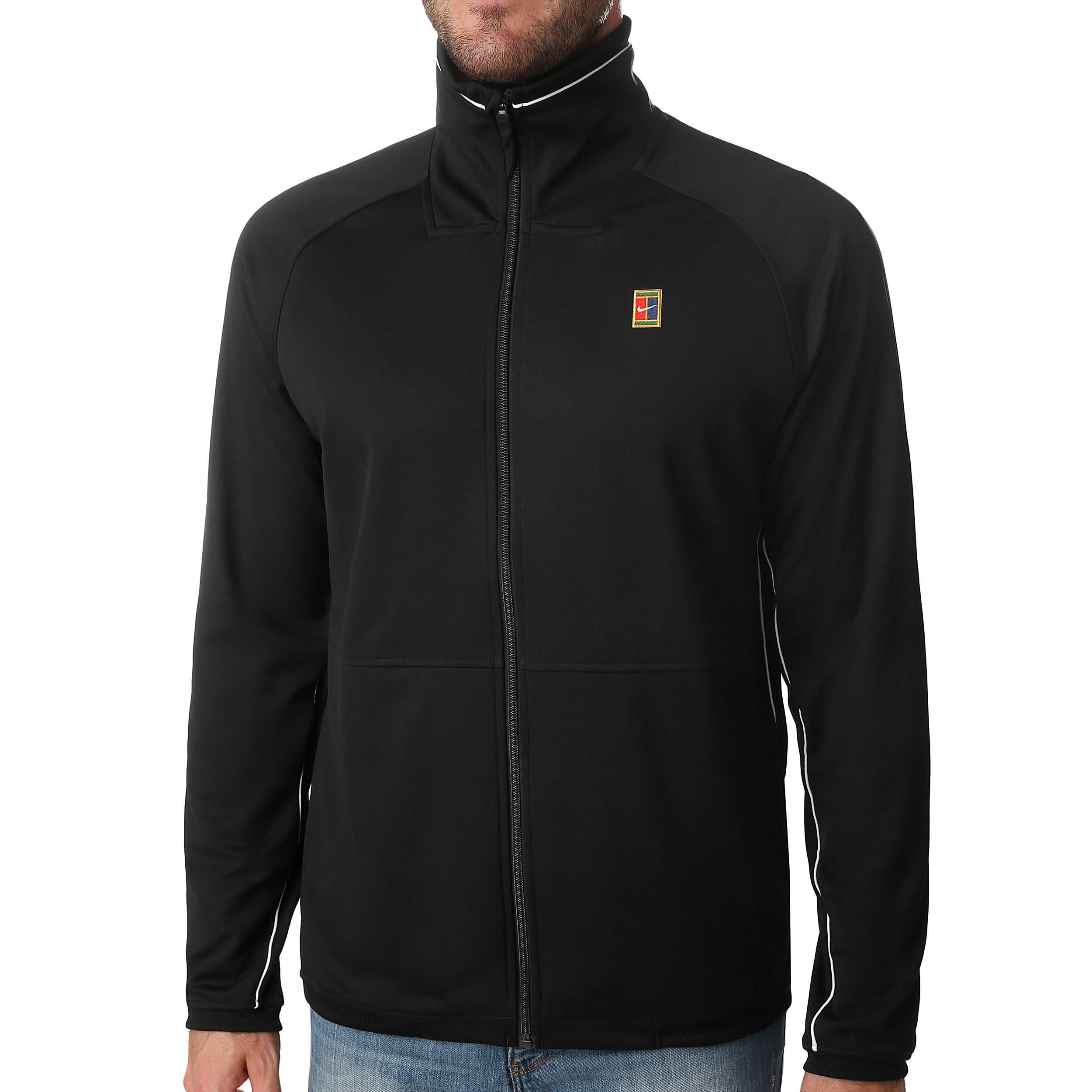 Buy Nike Court Essential Training Jacket Men Black White online Tennis Point UK