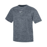 Nike Tennis apparel Nike Dri-Fit Multi T-Shirt Kids-Black,Grey