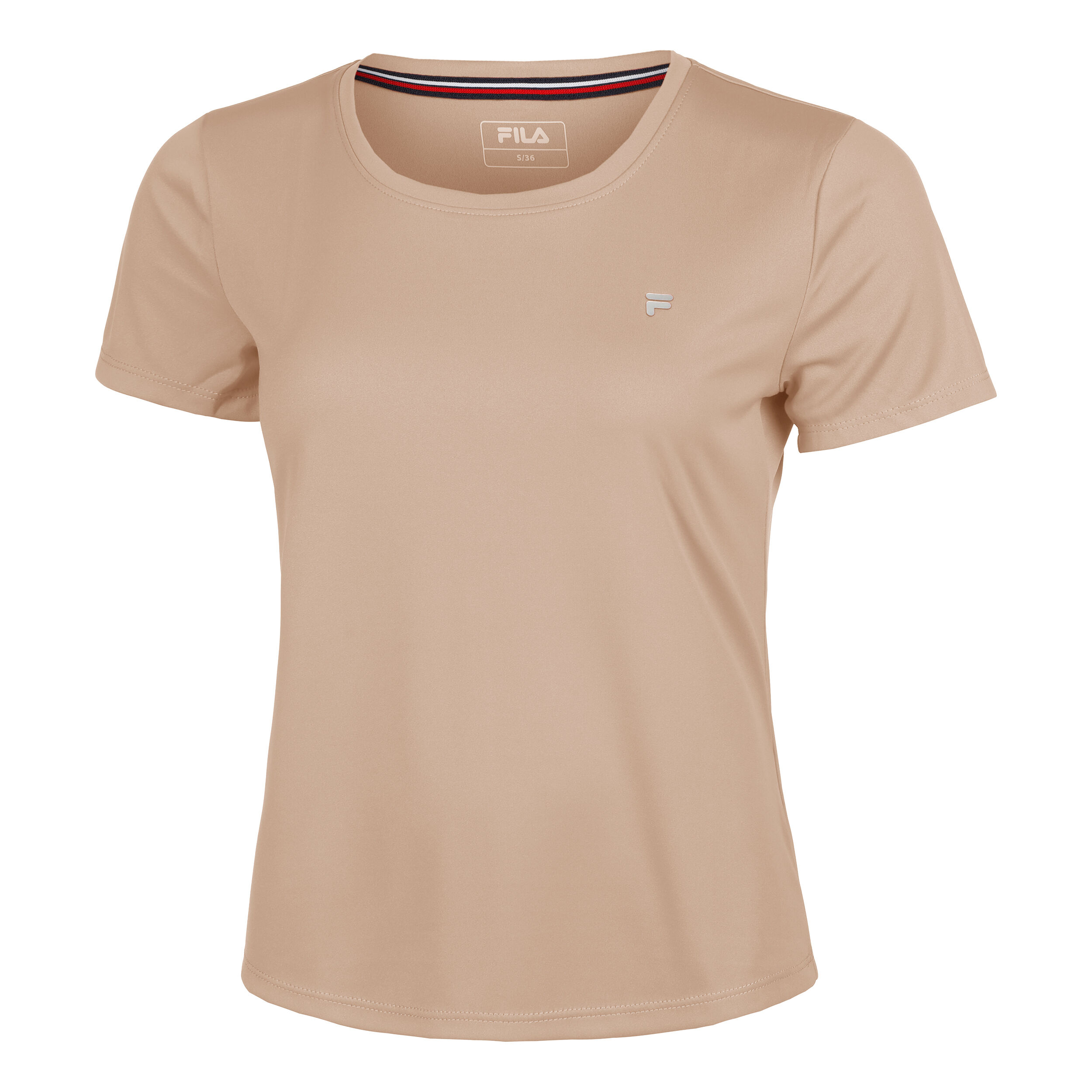 Beige fila shirt on sale