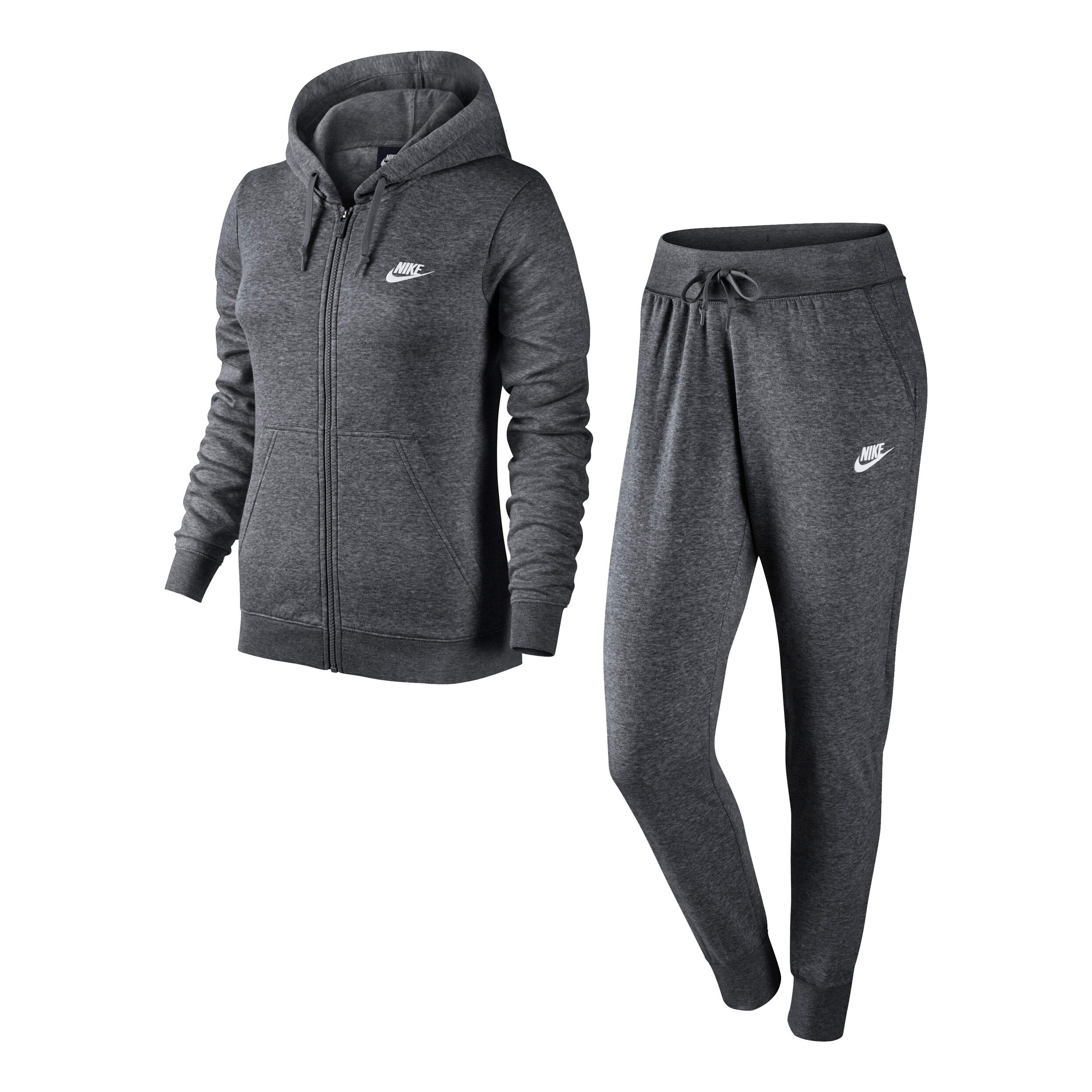 Black and grey nike sweatsuit on sale