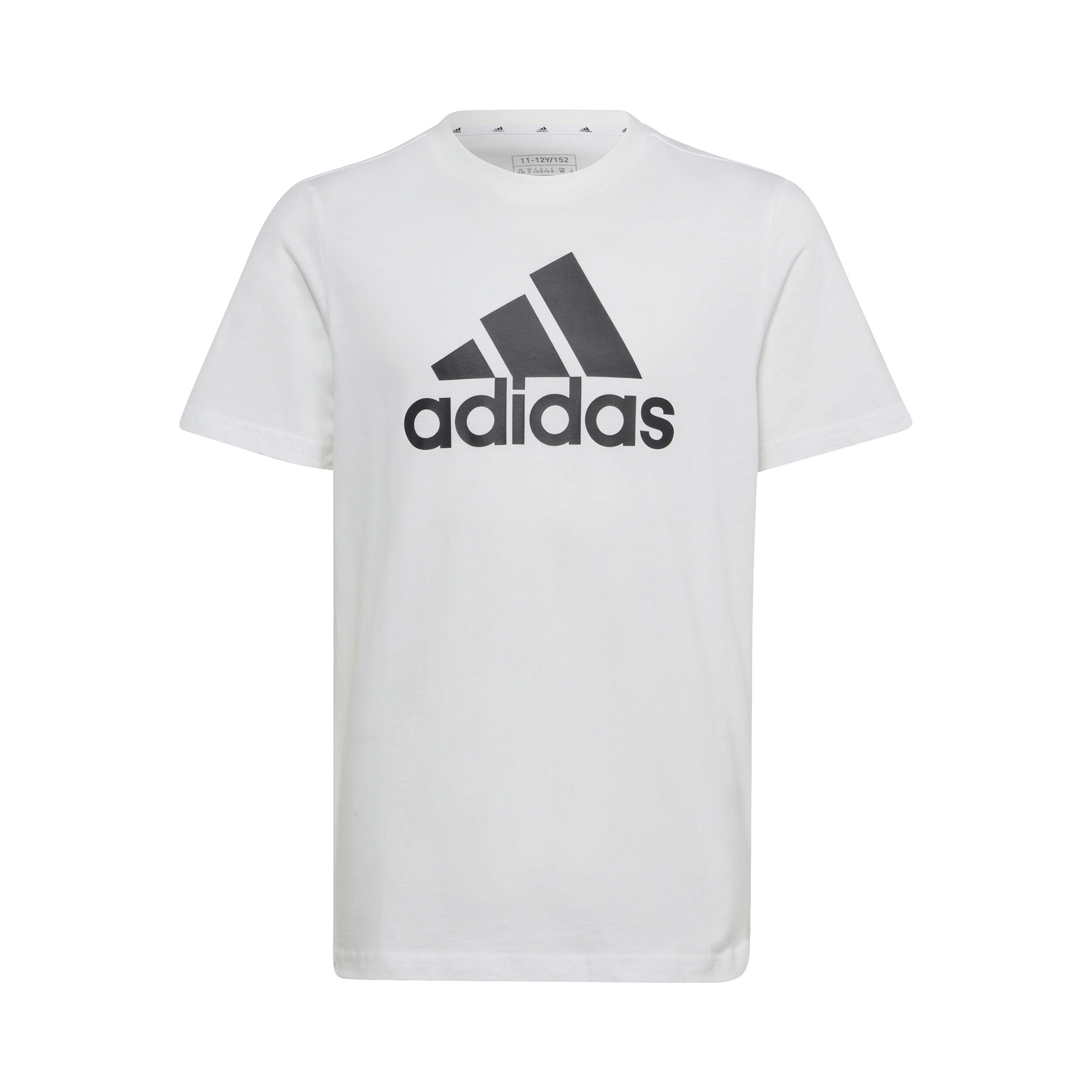 Boys discount white adidas