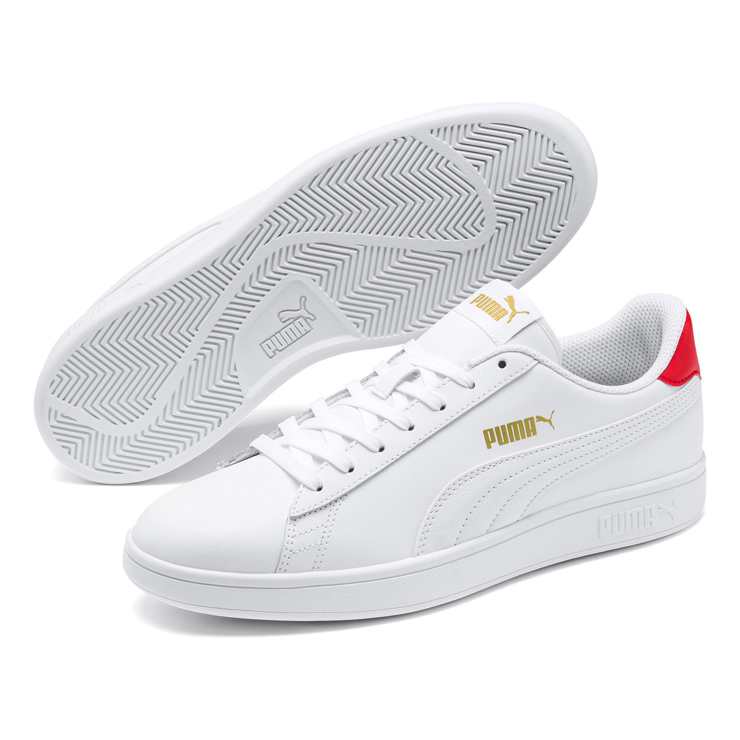 Puma smash v2 red cheap