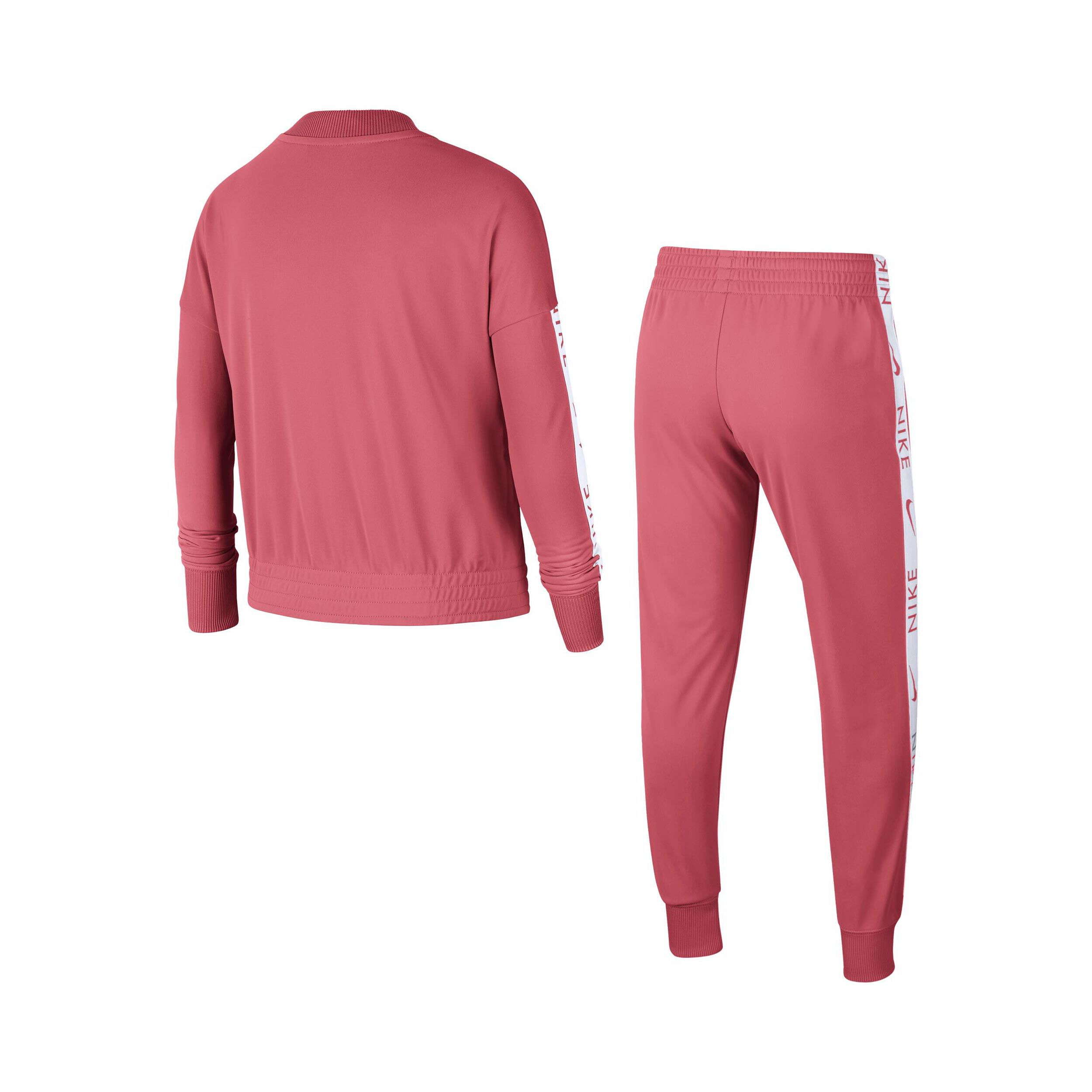 Mens pink hot sale nike tracksuit