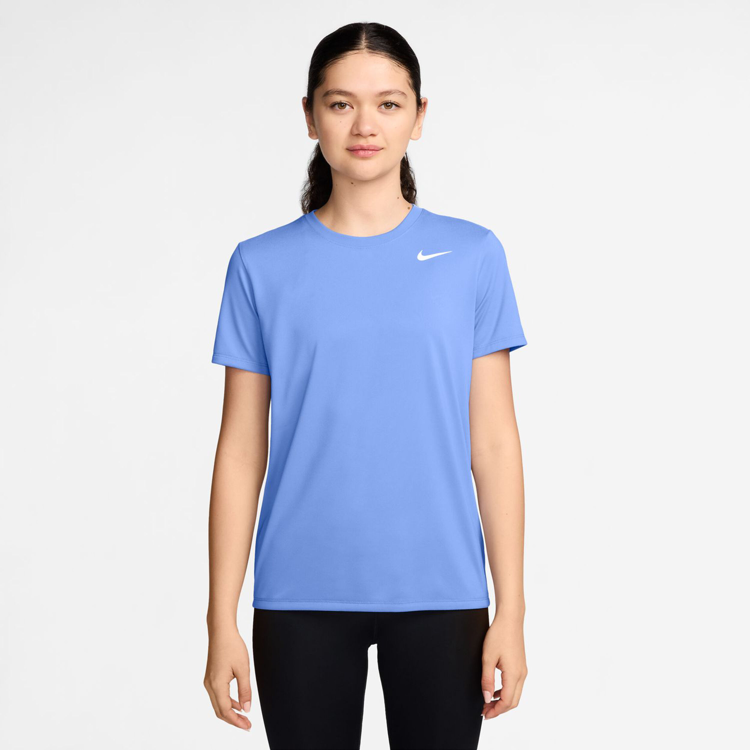 Light blue nike shirt women's outlet