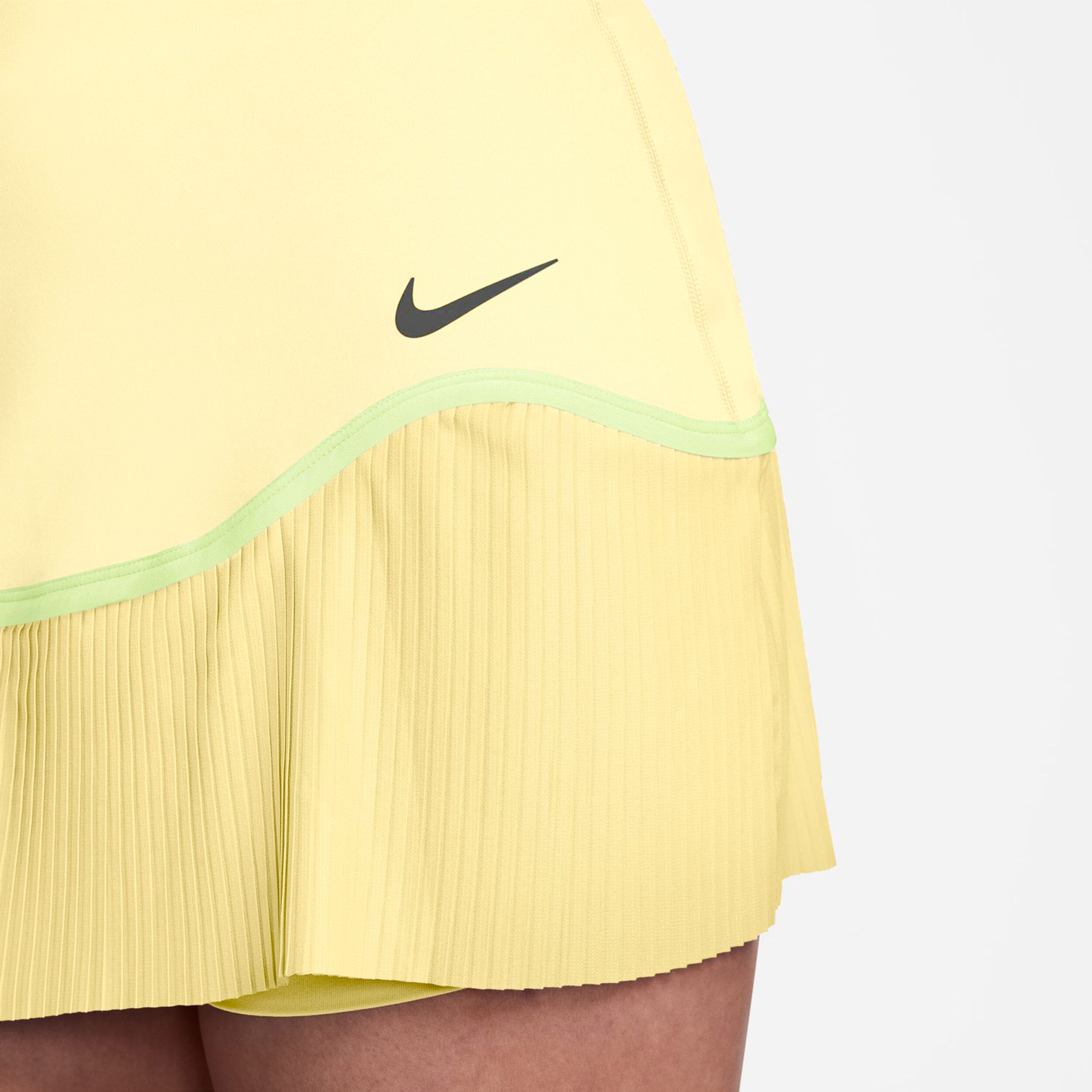 Dri Fit Advantage Pleated Skirt Women Lemon