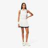 Dress Women - white, dark blue