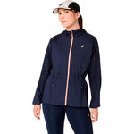ASICS Clothing ASICS Road Running jacket Women-dark blue