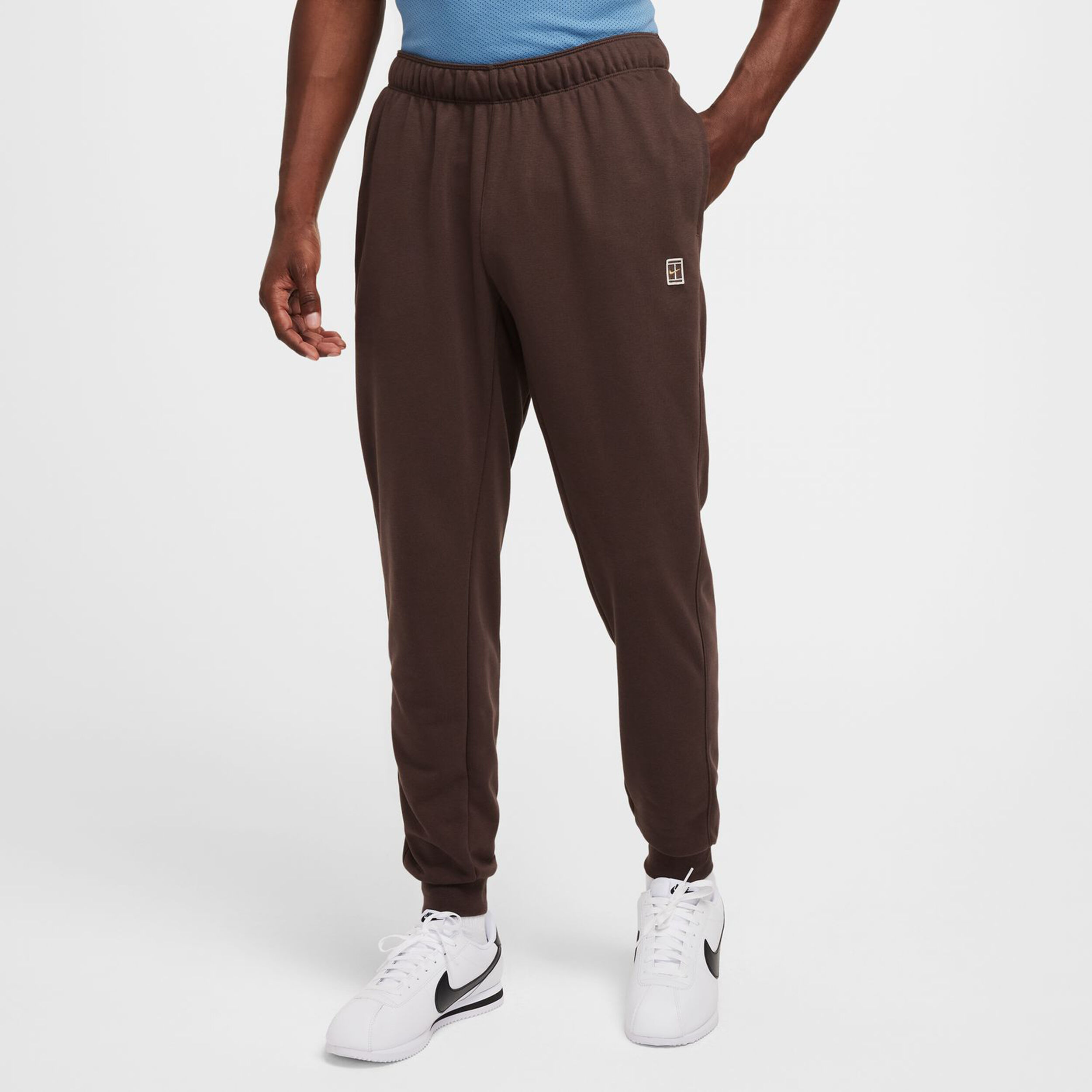 Nike men's nikecourt fleece tennis pants discount