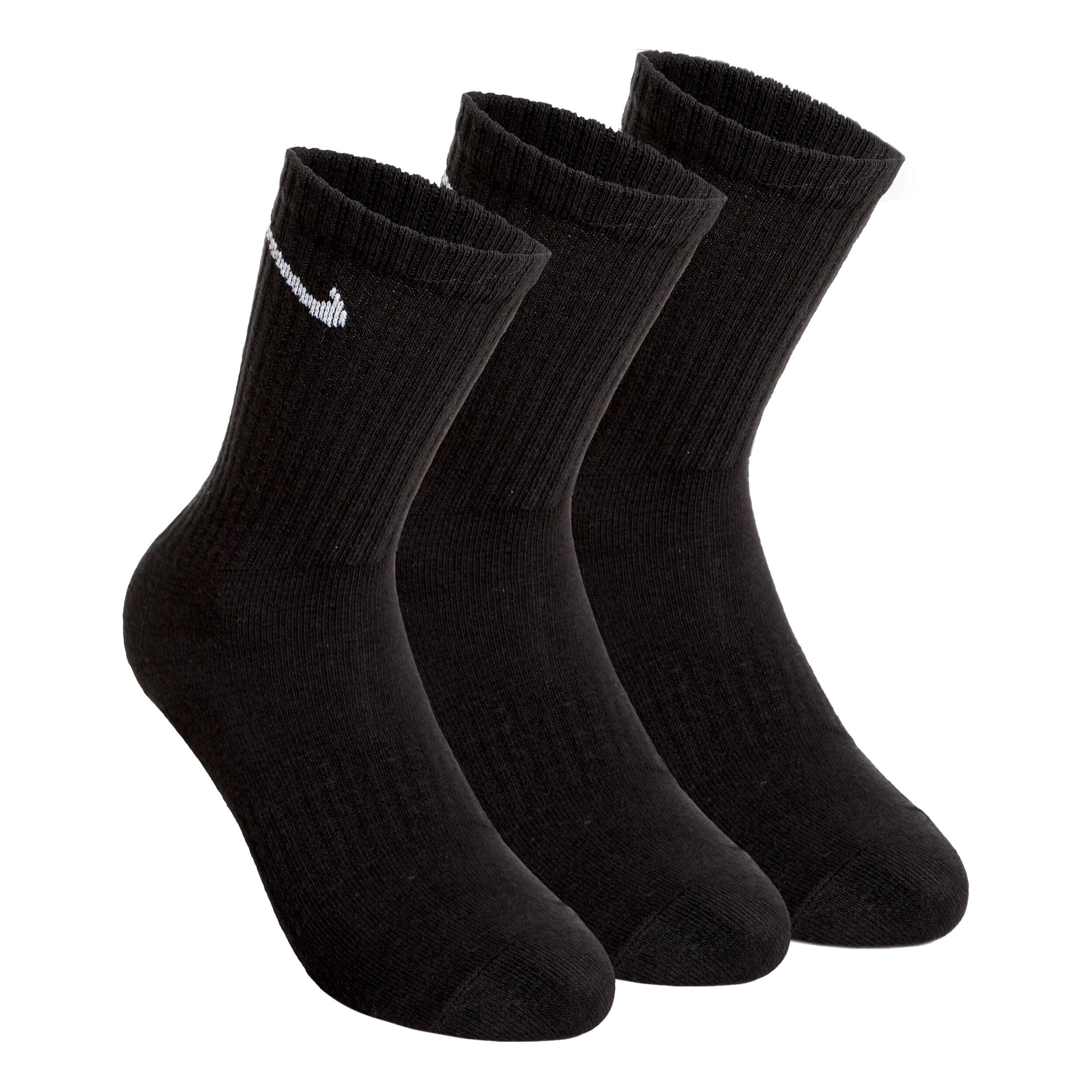 Black crew 2025 nike socks