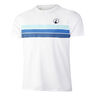 Ocean Block Stripe Receiver T-Shirt Men - white, blue