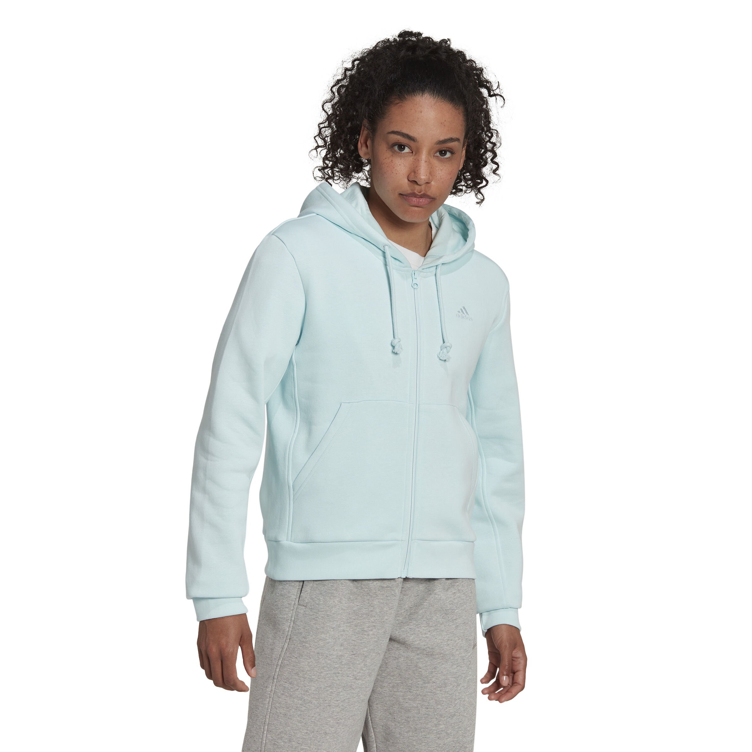 Light blue adidas hoodie womens shop