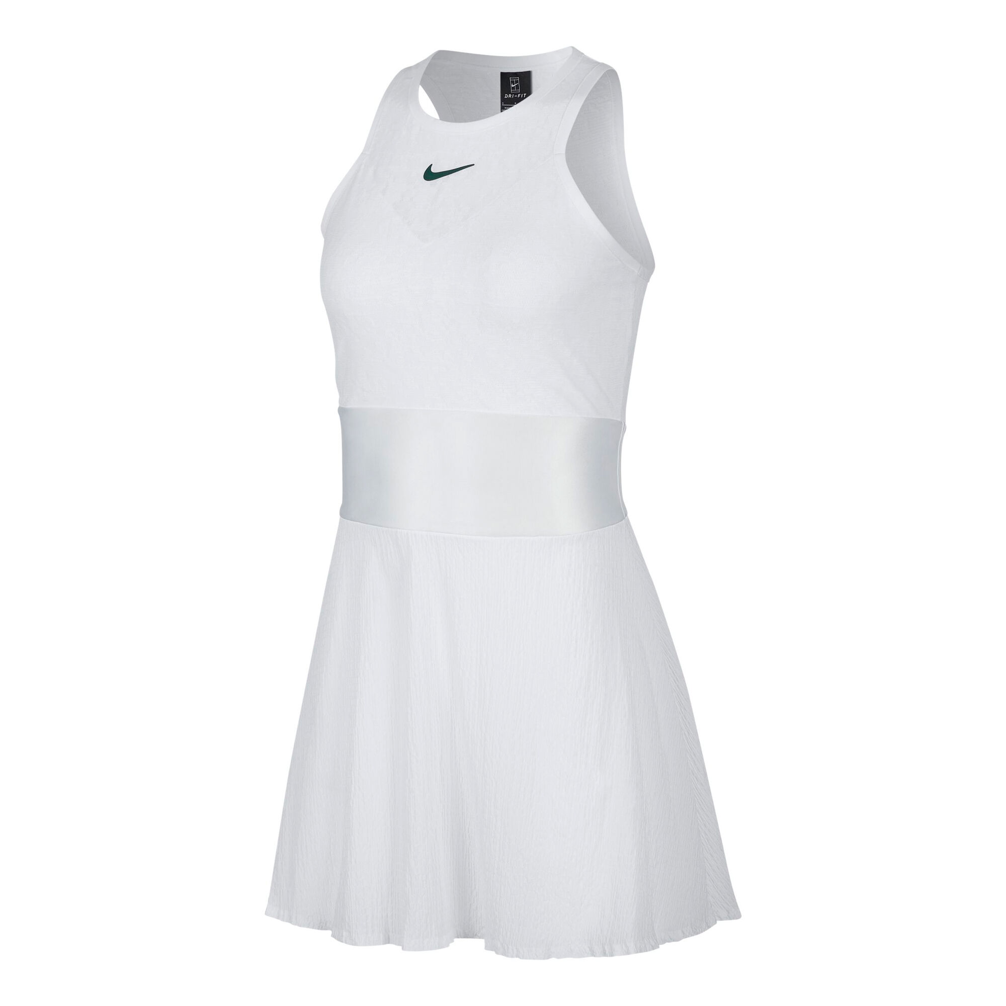 buy Nike Court Dress Women - White, Black online | Tennis-Point