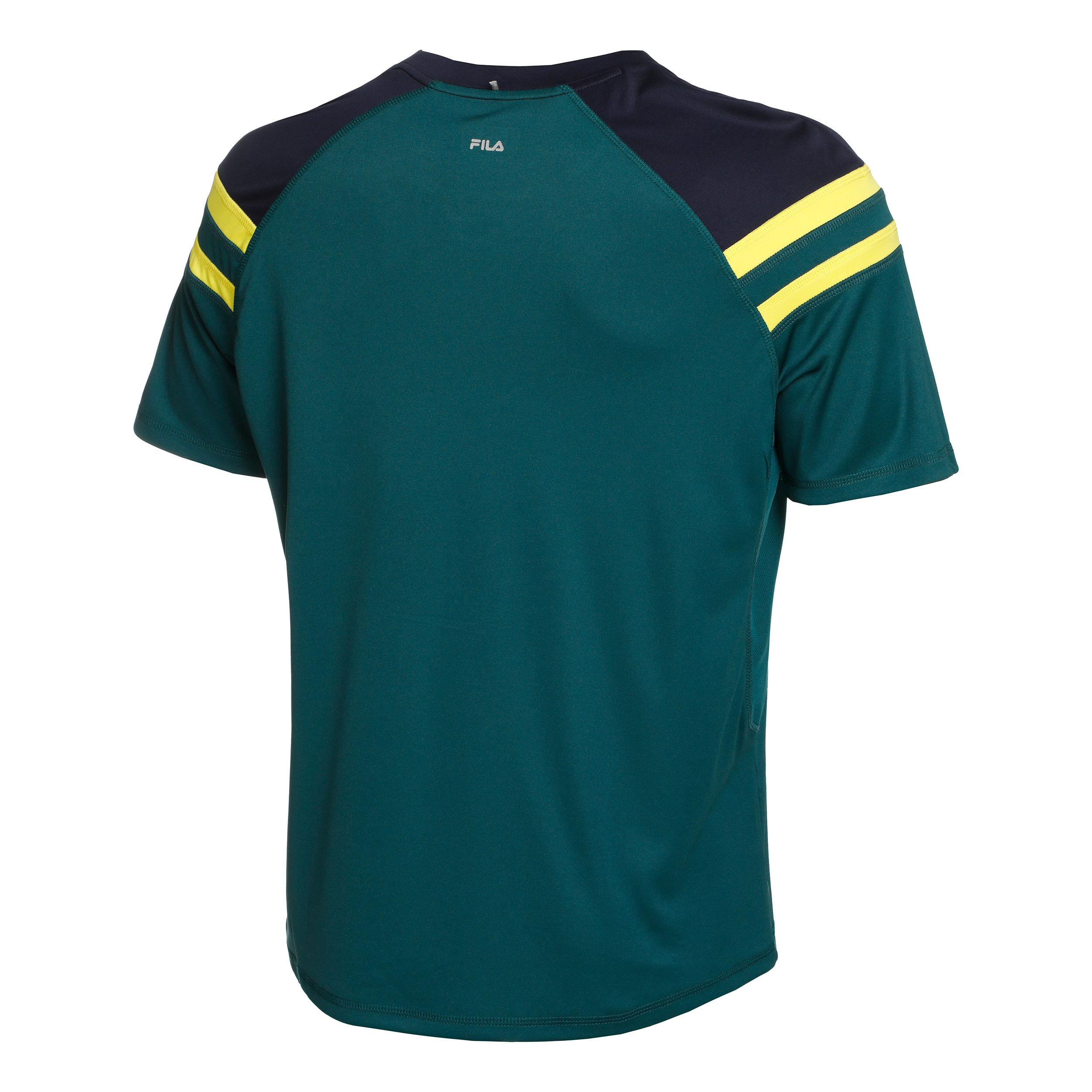 Dark green fila shirt outlet
