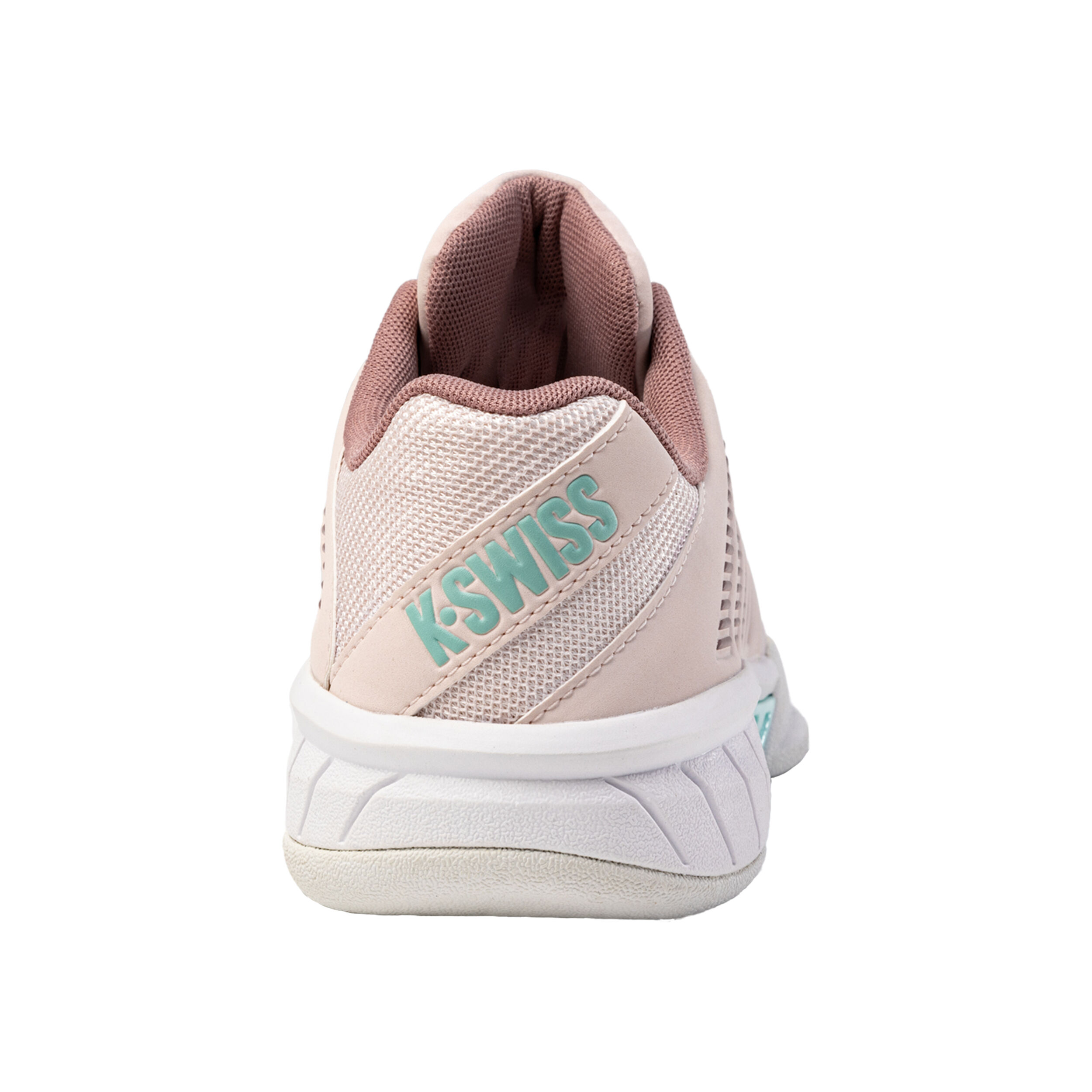 Pink and white k swiss shoes clearance