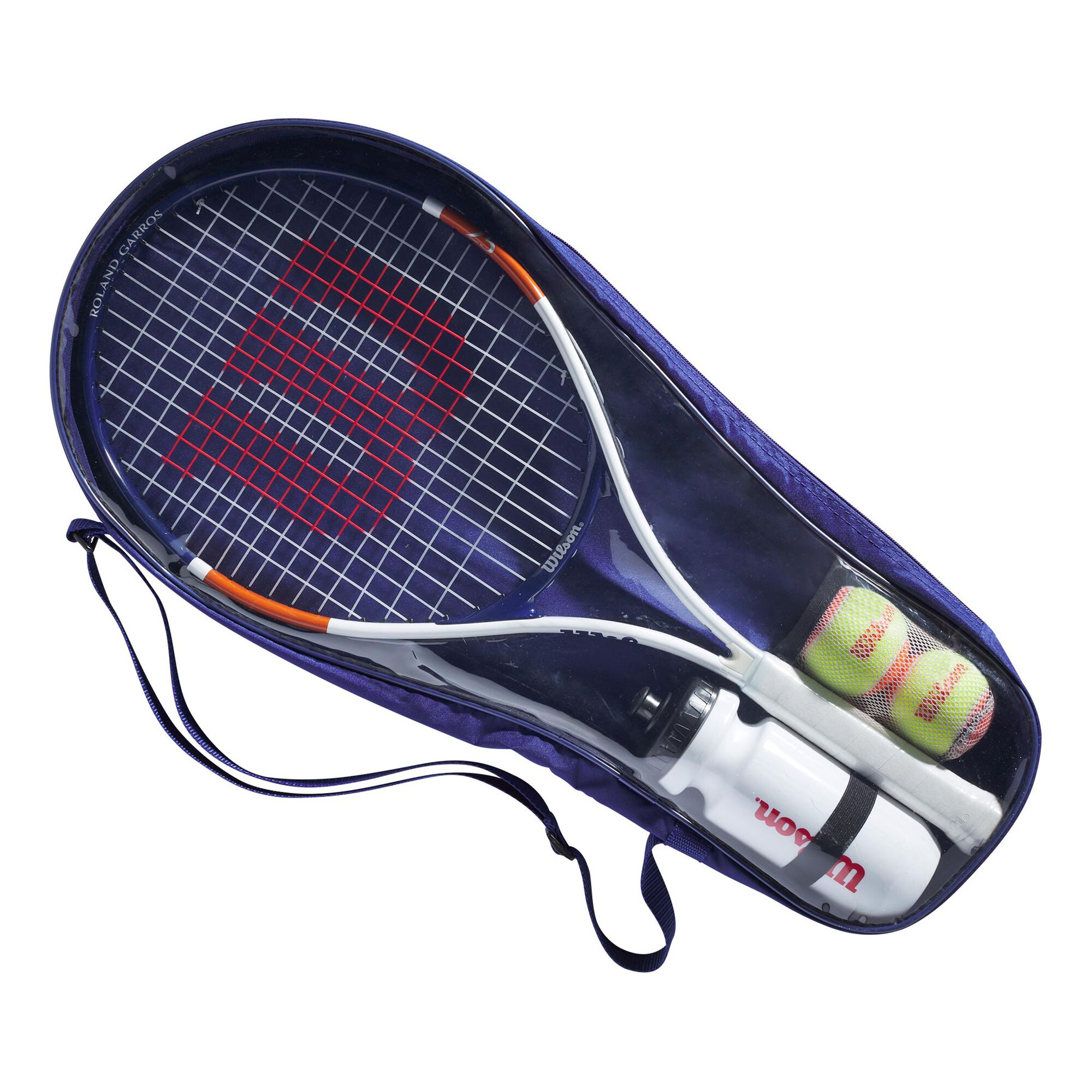 Buy Wilson Roland Garros Elite 25 Kit Junior Racket online Tennis