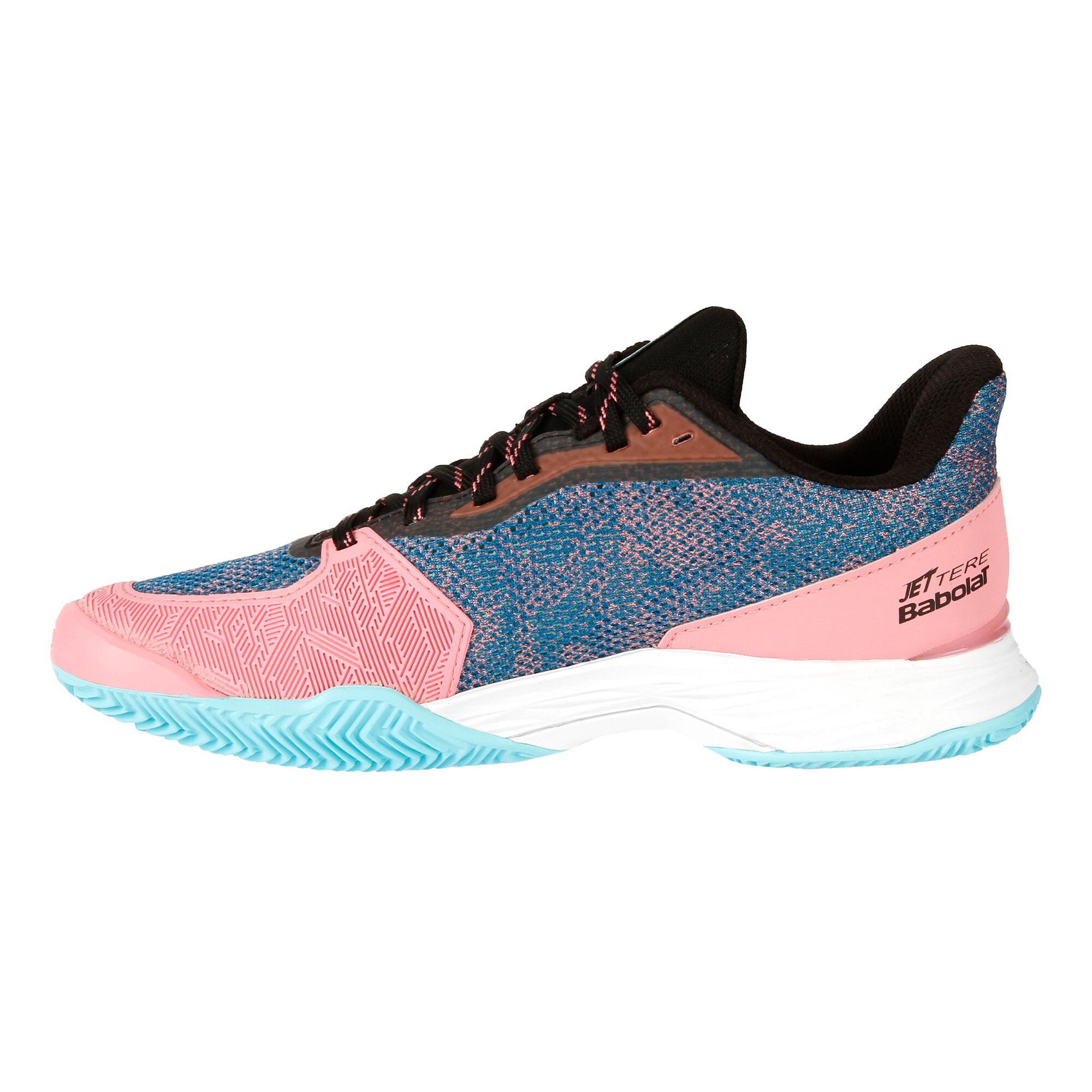 buy Babolat Jet Tere Clay Court Shoe Women - Blue, Pink online | Tennis ...