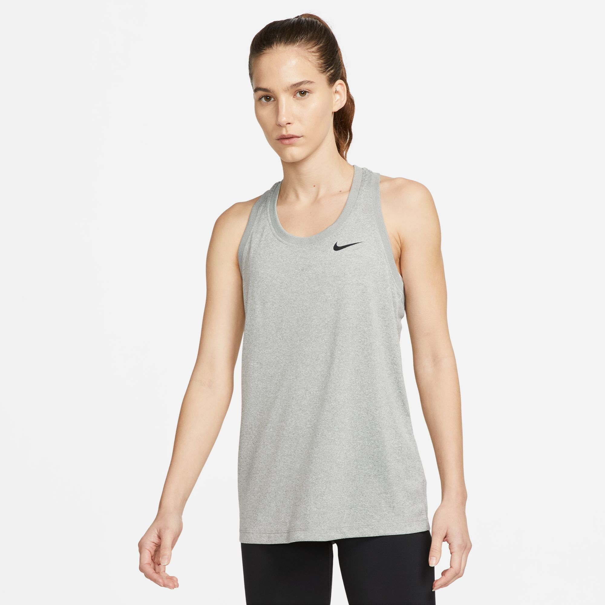 Dri Fit Regular Racerback Tank Top Women Lightgrey