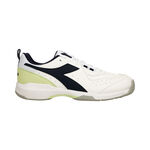 Diadora Tennis shoes Diadora S. Challenge 5 SL Carpet Shoe Kids-White,Blue