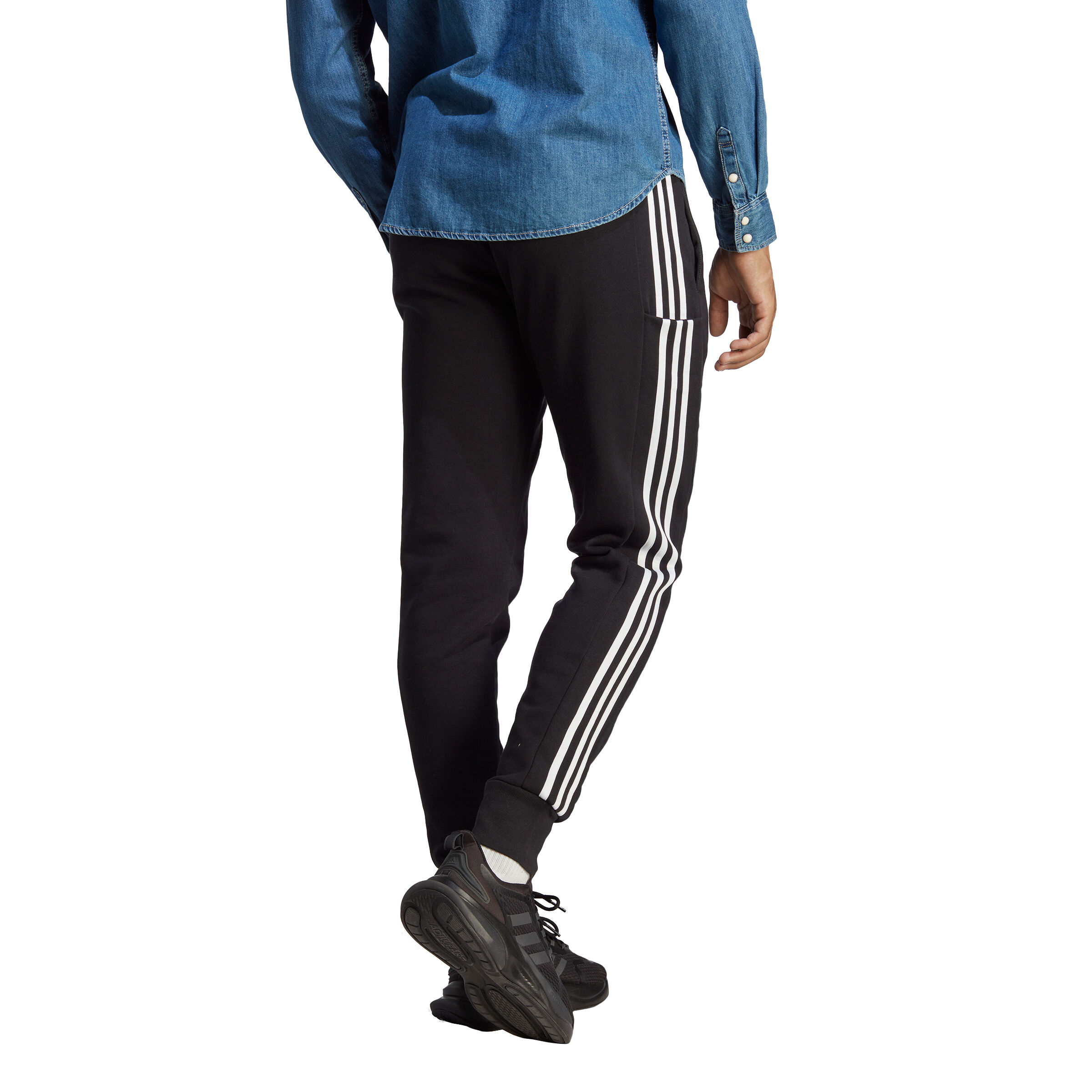 Adidas 3 stripes tapered pants 2025